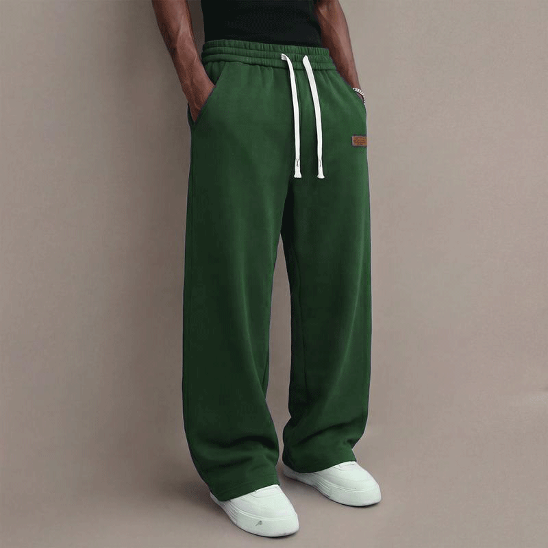 Men’s Casual Stretch Drawstring Pants – Relaxed Fit Everyday Trousers