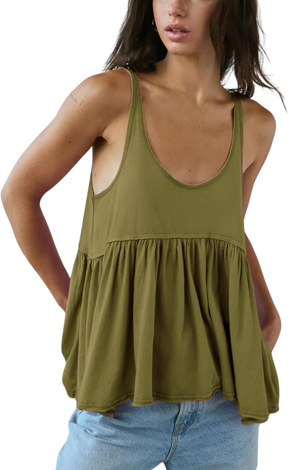 ✨2026 Hot Sale✨Women's Summer Flowy Tank Tops