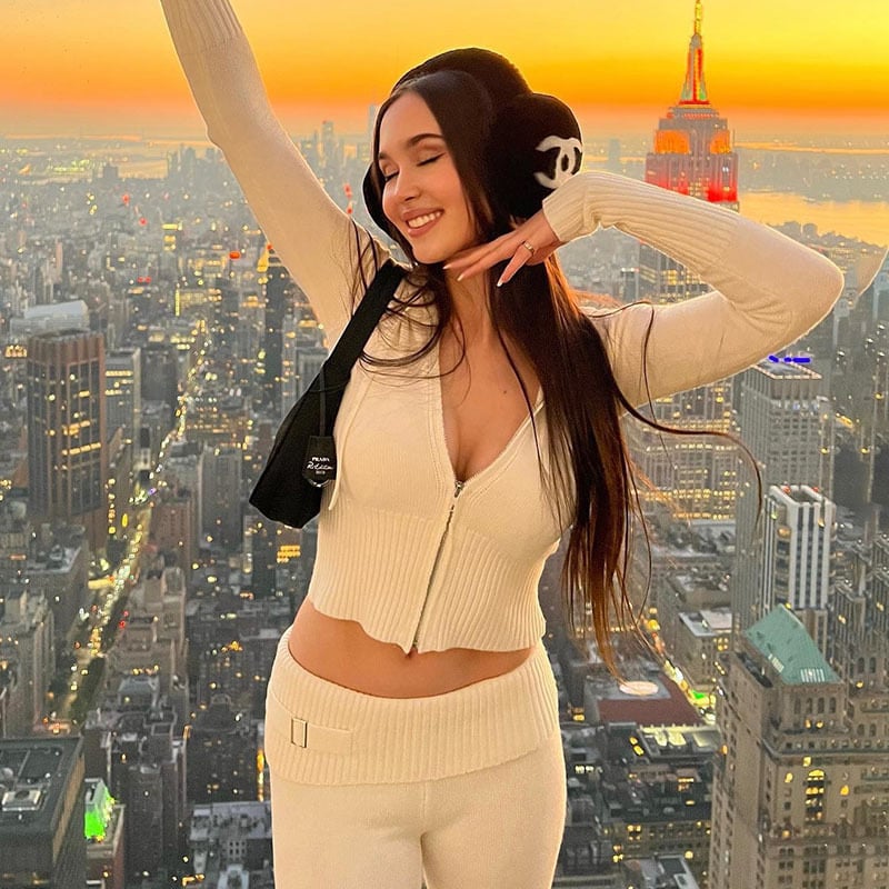 🔥6-Pack Women's Zipper Knitted Hoodie Set(All Colors)