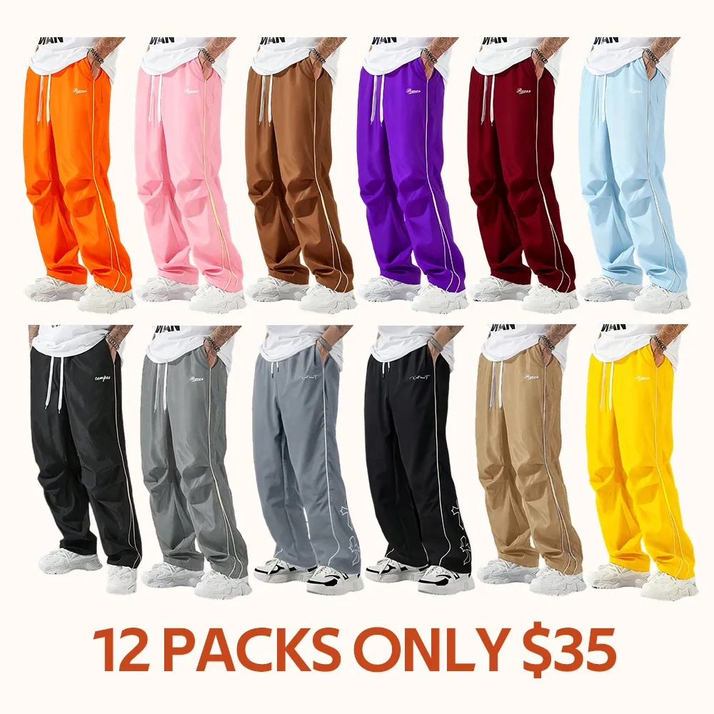 Loose fit men's athletic trousers