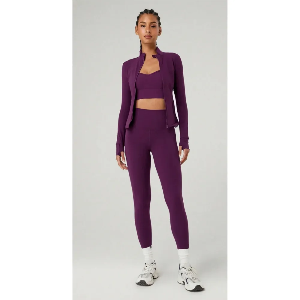 Jacket and Yoga Leggings Daily Set