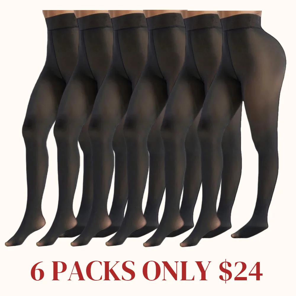 Women’s Sheer Fleece-Lined Tights