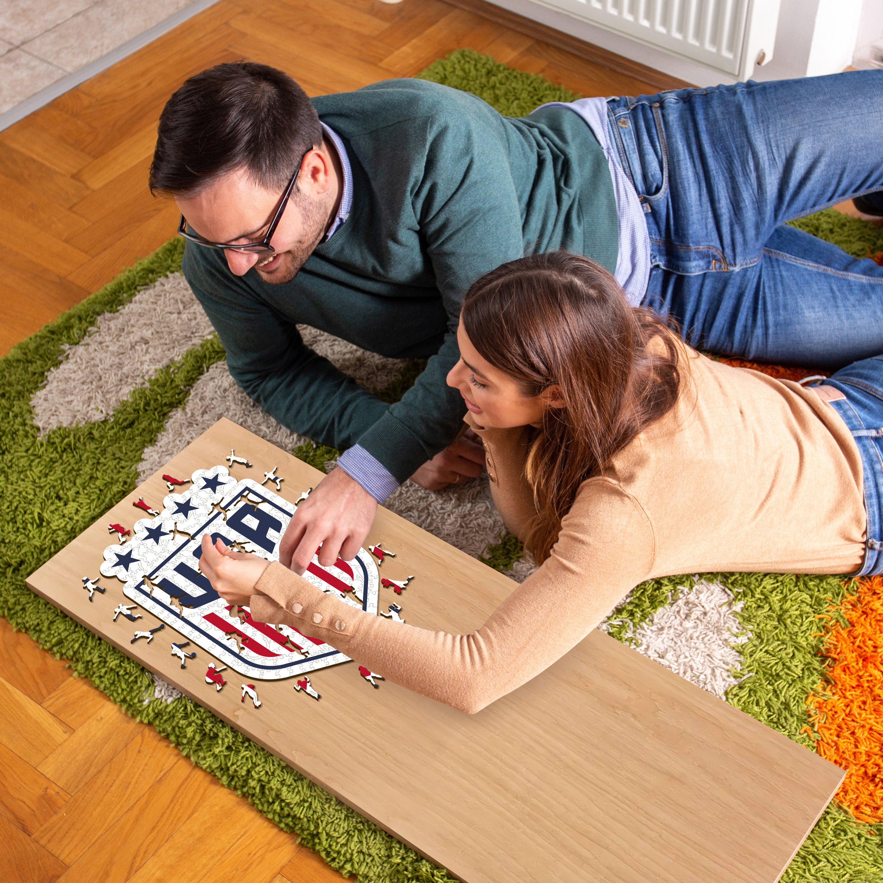 USWNT® Logo - Wooden Puzzle