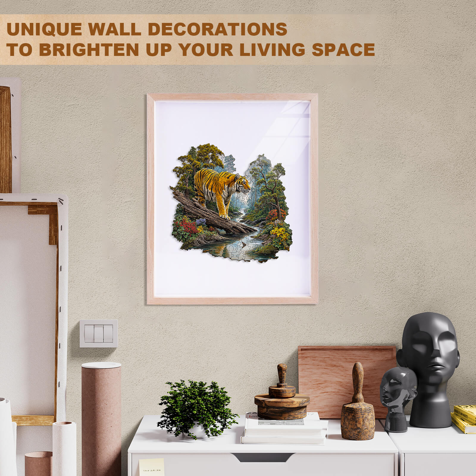 King of the Forest Wooden Jigsaw Puzzle