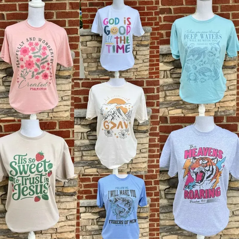 Women's loose-fit printed T-shirt