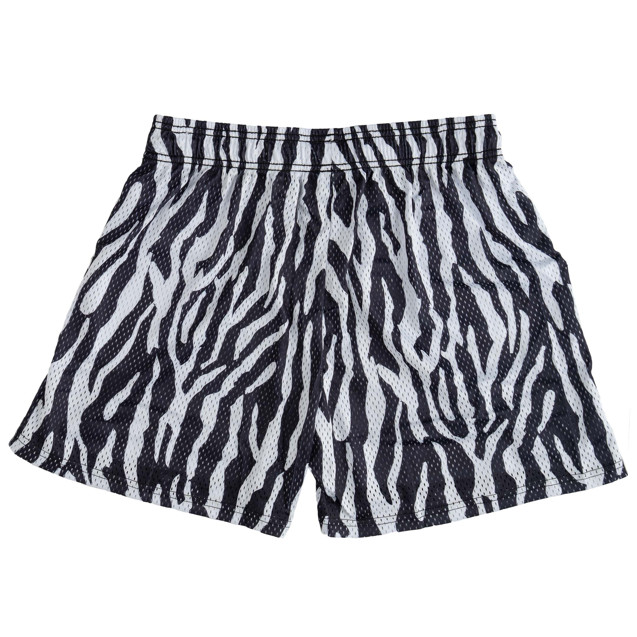 VENTED MESH SHORTS ALIEN - WHITE