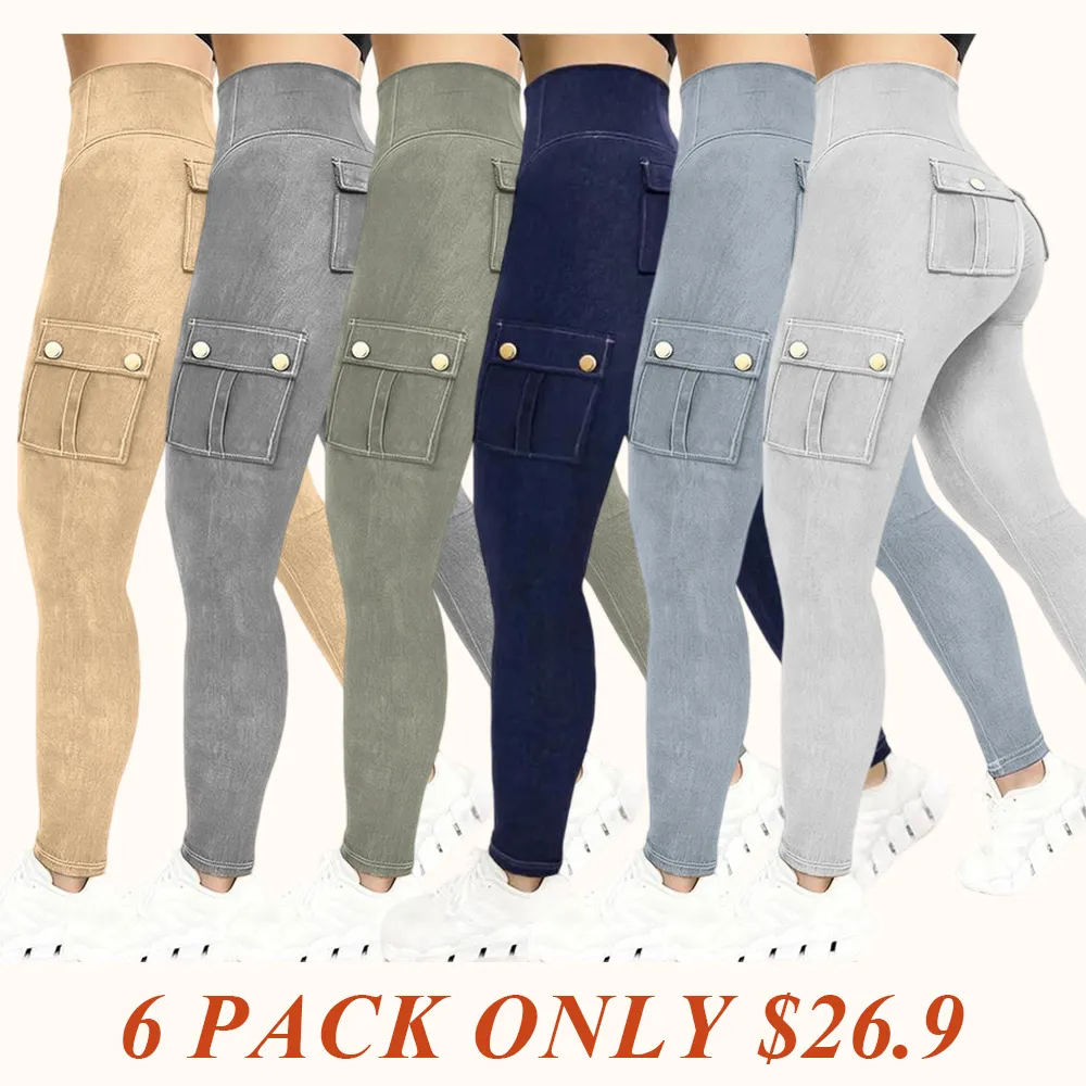 Women's Printed High-Waisted Skinny Pants