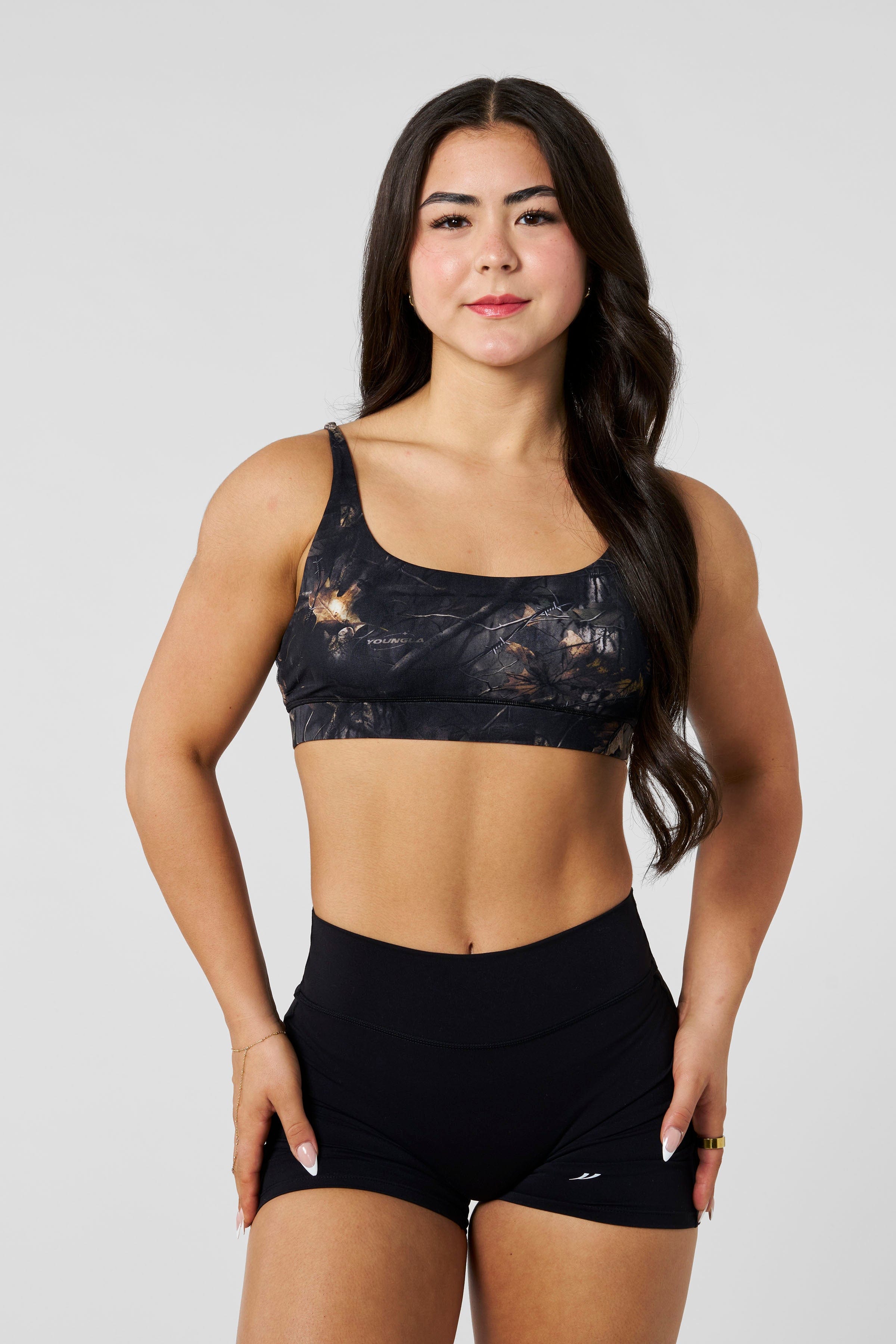 W3161 - Camo Urban Sports Bra