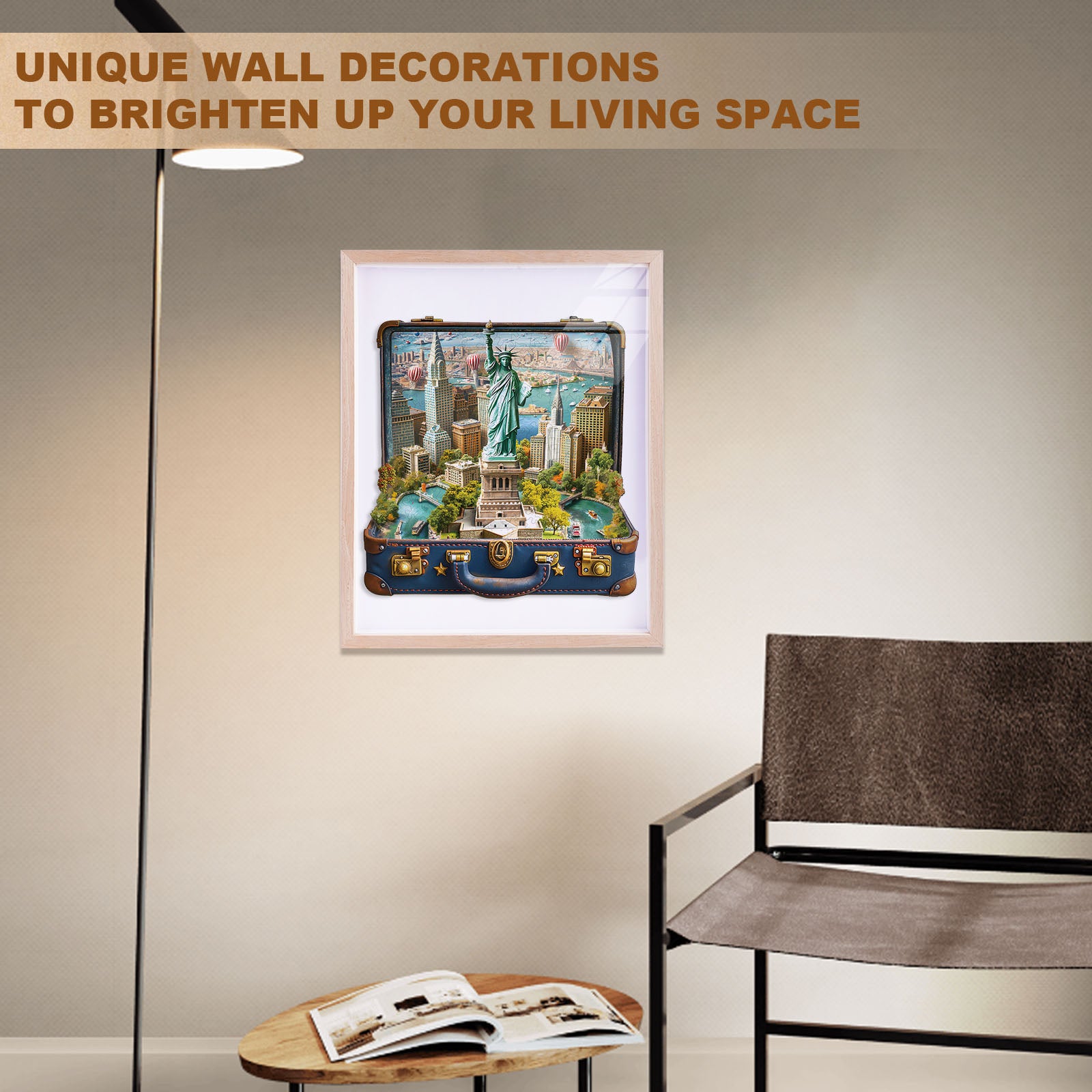 Statue of Liberty Tour Wooden Jigsaw Puzzle