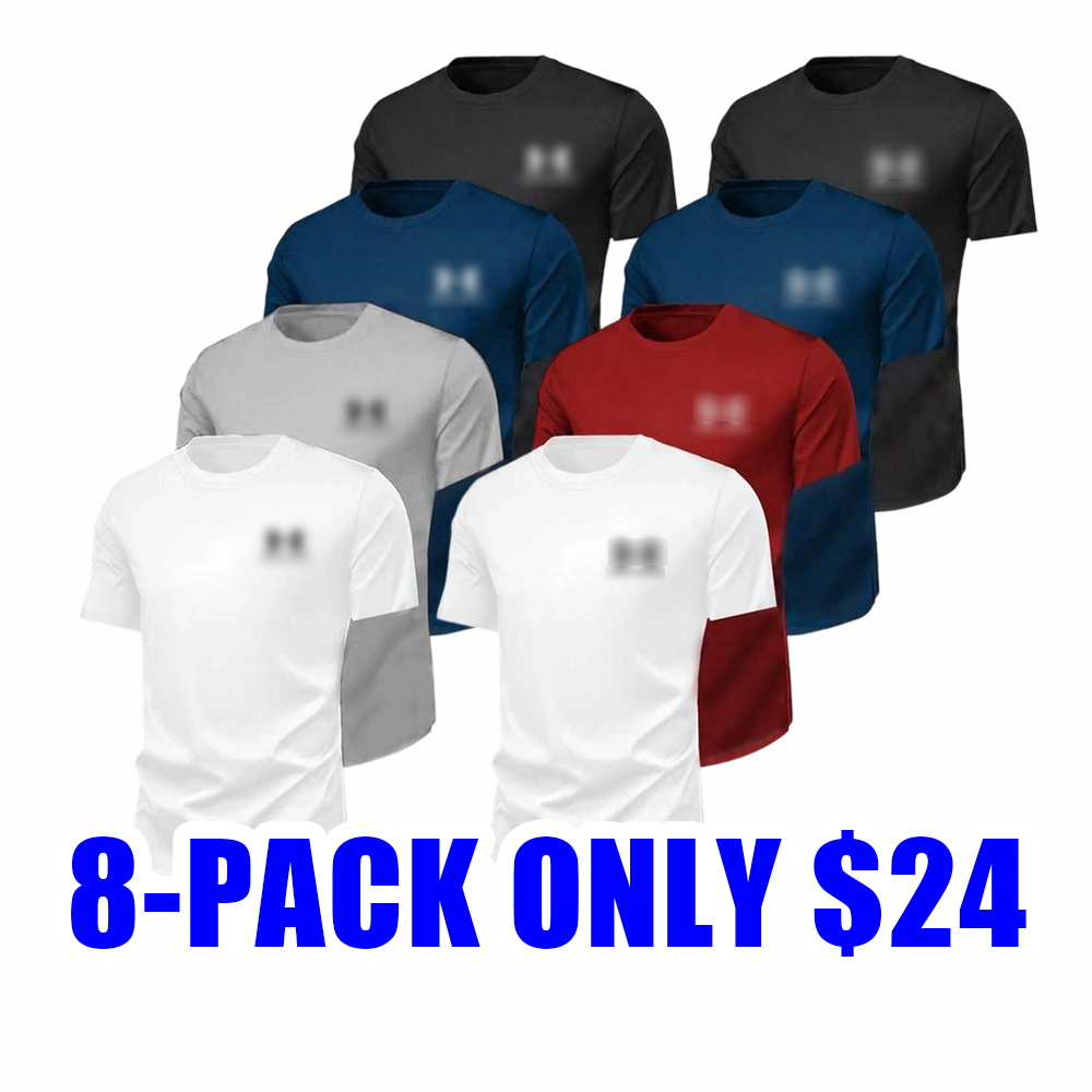 Men’s Quick-Dry Breathable Fitted Sports T-Shirt