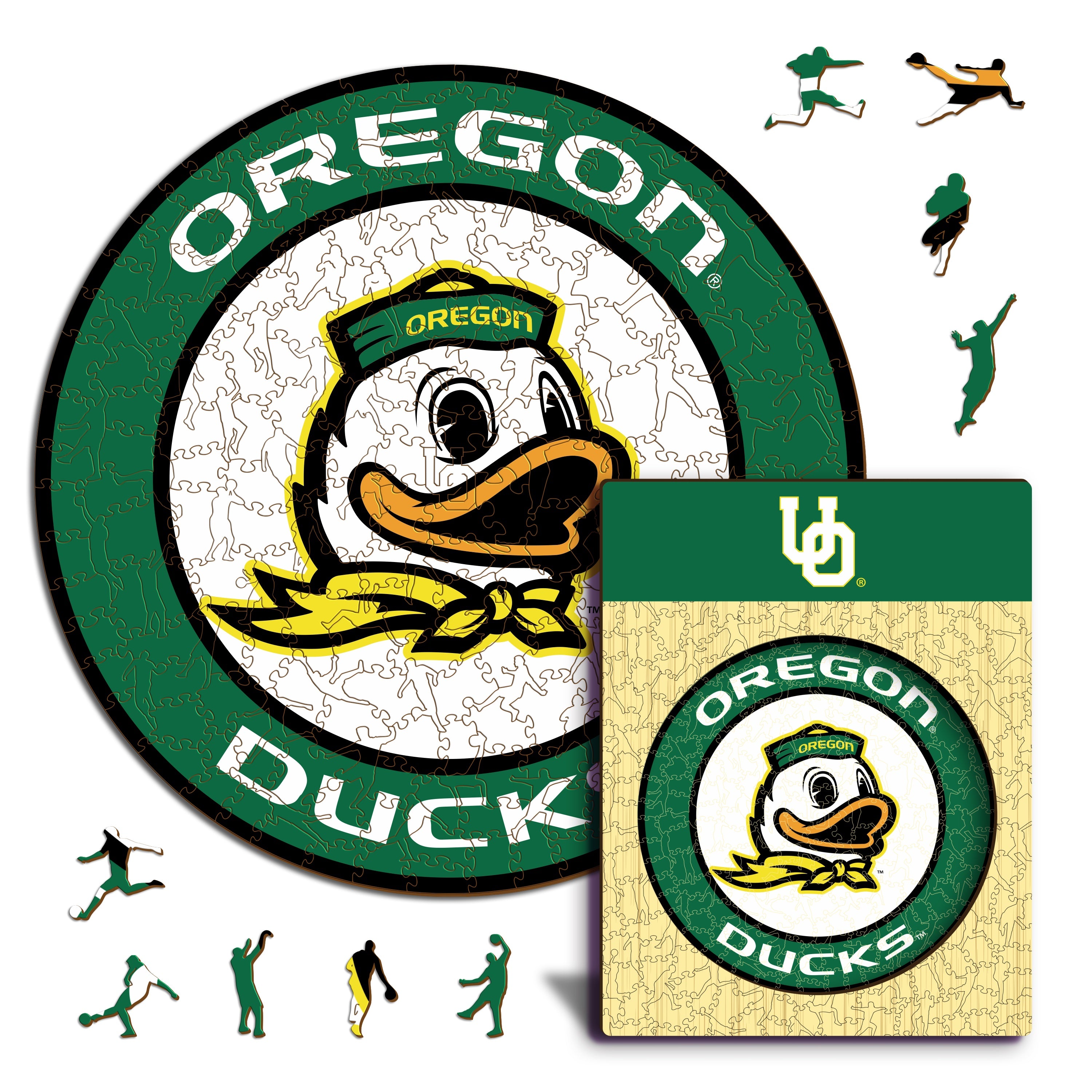 University of Oregon - Wooden Puzzle