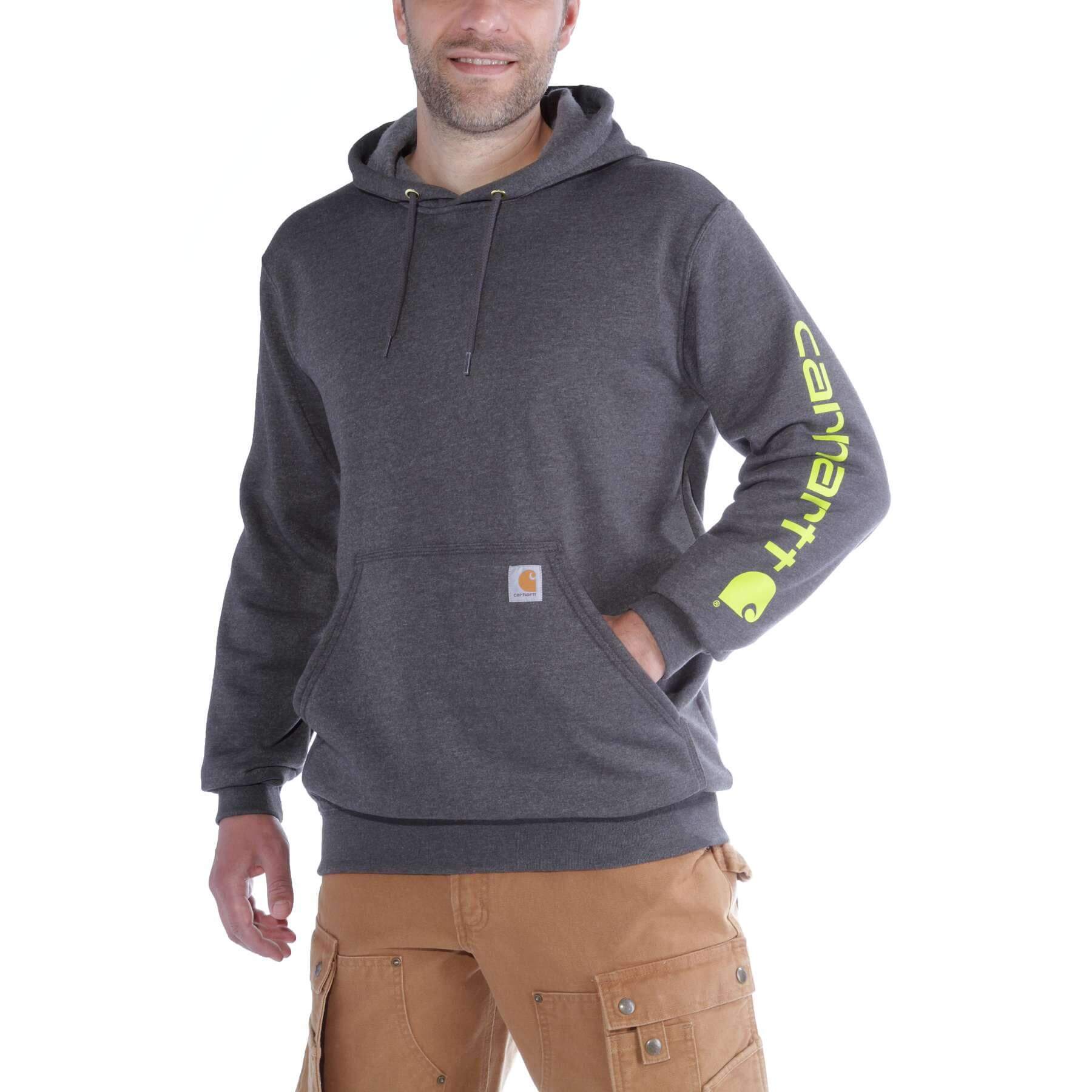 CHT Sleeve Logo Midweight Loose Fit Hoodie K288