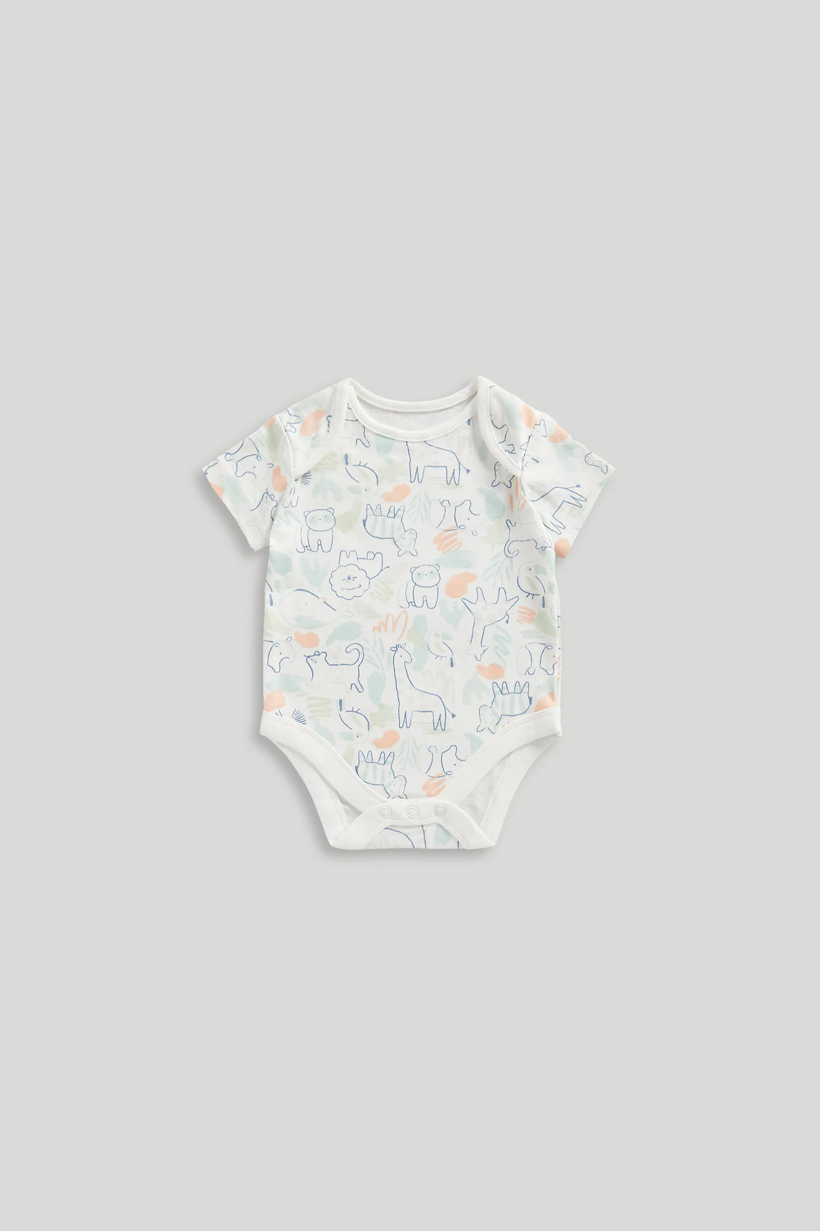 5 Pack Short-Sleeved Bodysuits