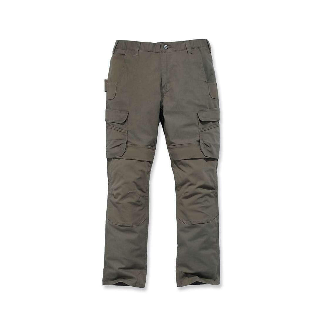 CHT Steel Relaxed Fit Double Front Stretch Ripstop Cargo Trousers 103335
