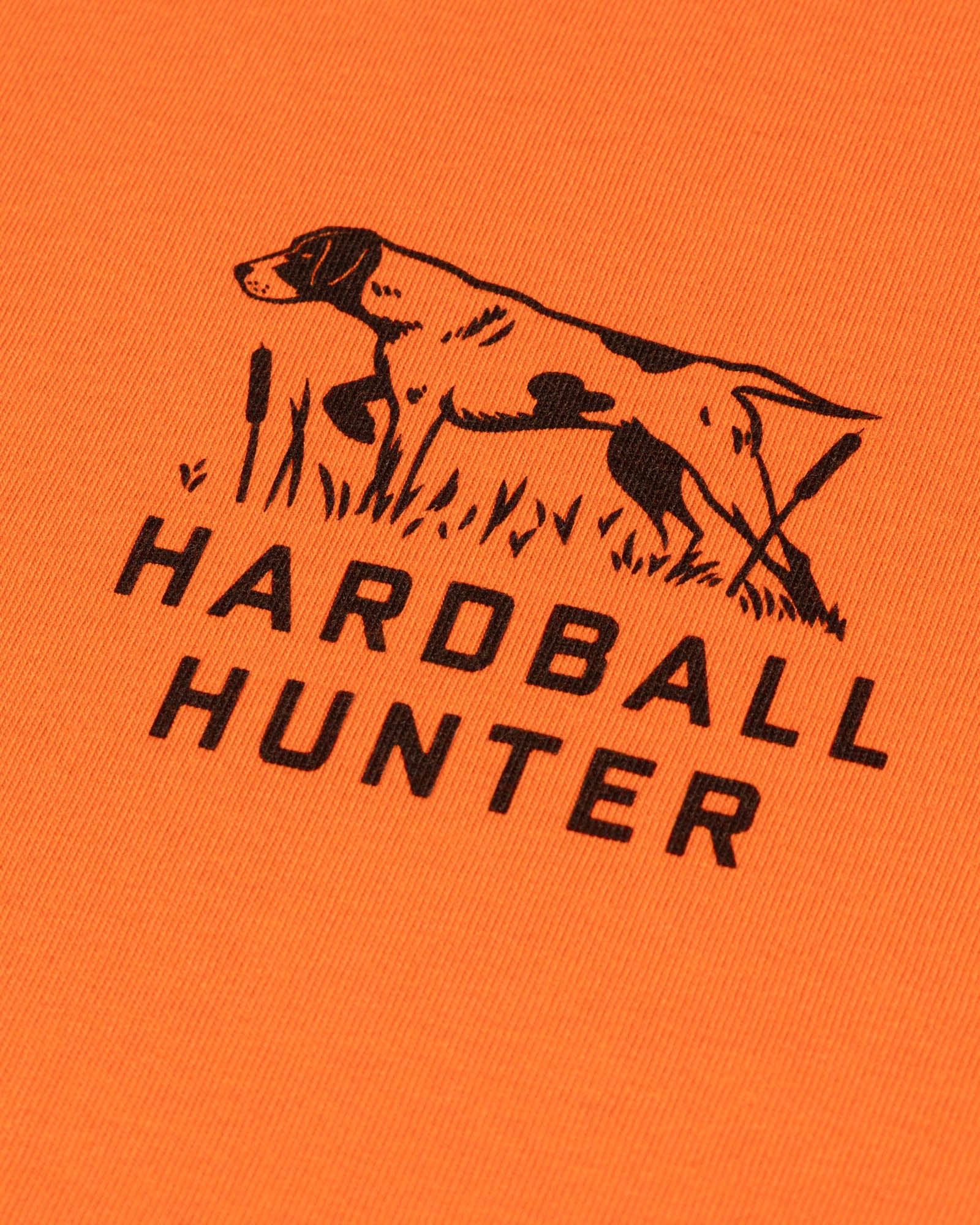 Hardball Hunter Hunting Badge T-Shirt (Blaze Orange) - Youth