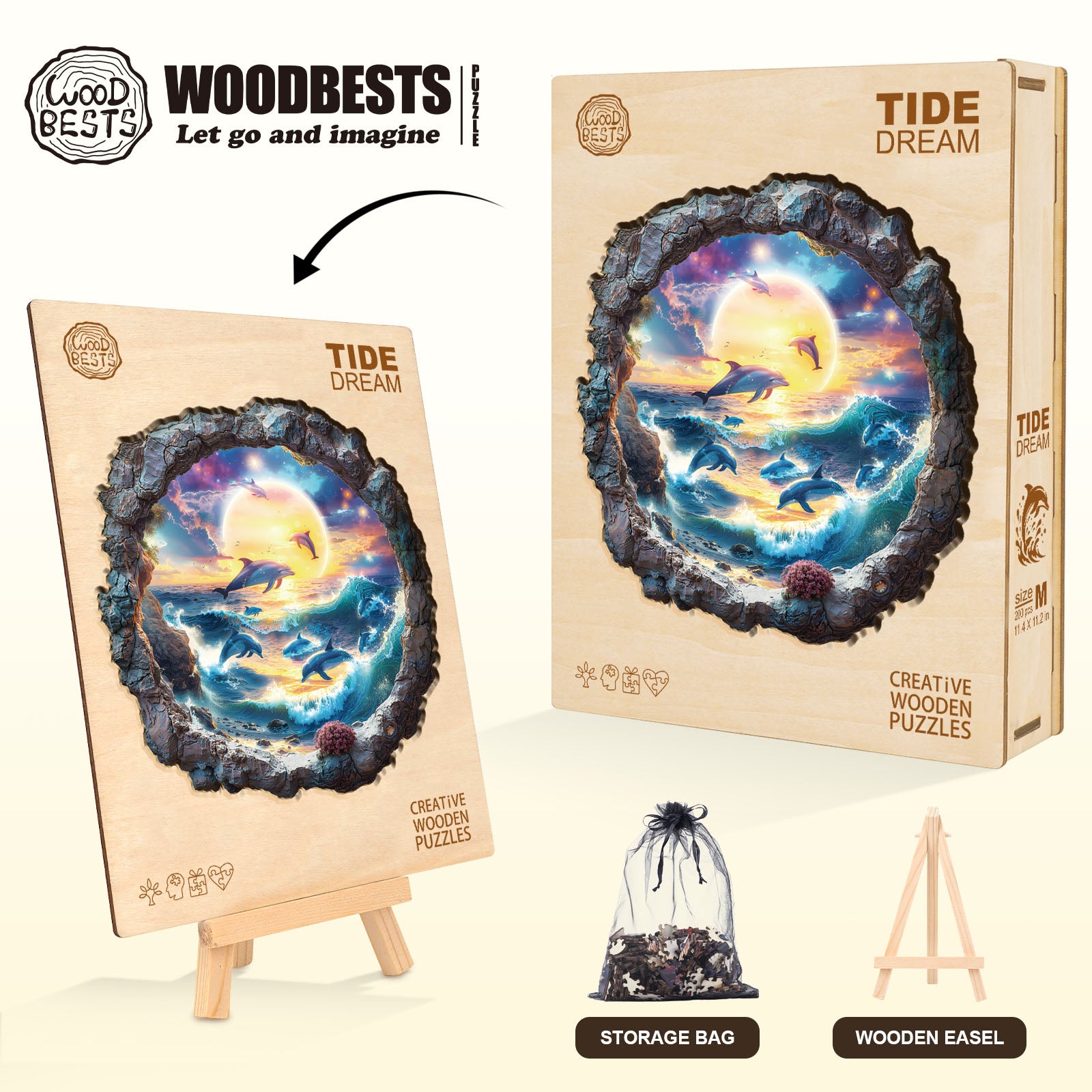 Tide Dream Wooden Jigsaw Puzzle