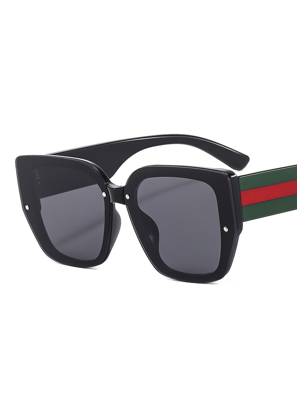 Geometric Sun-Protection Sunglasses Accessories