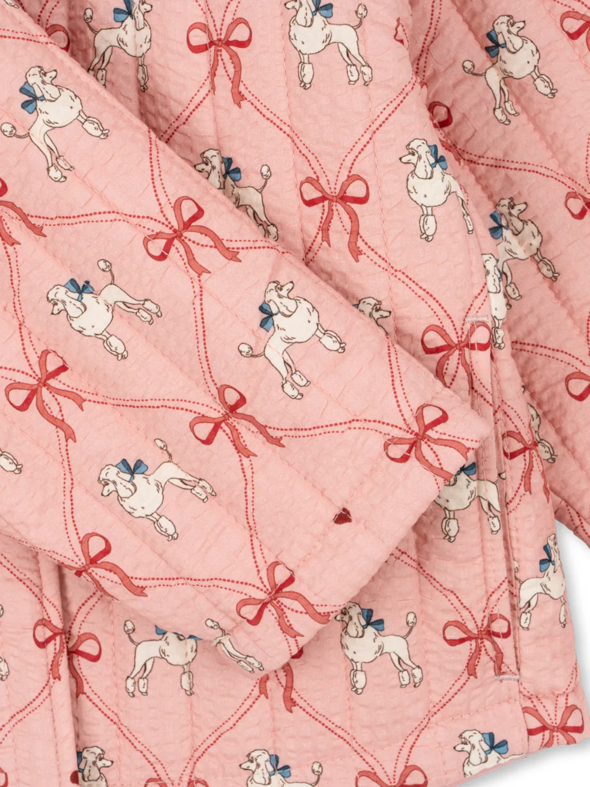 lunella quilted jacket gots - poodle