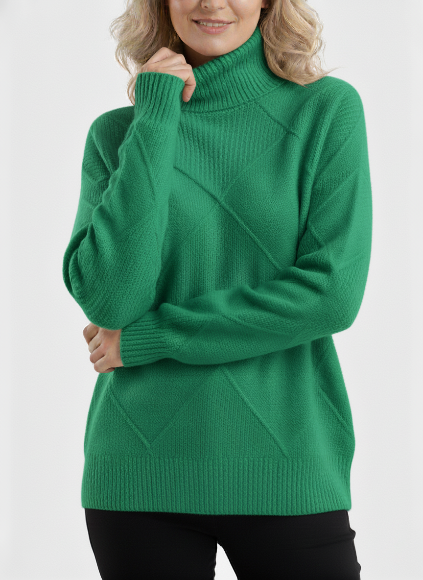 Women's Casual Cashmere Turtlencek Sweater