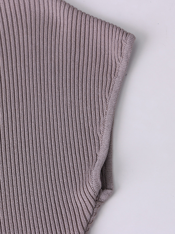 Solid Color Short Sleeves Skinny V-Neck T-Shirts