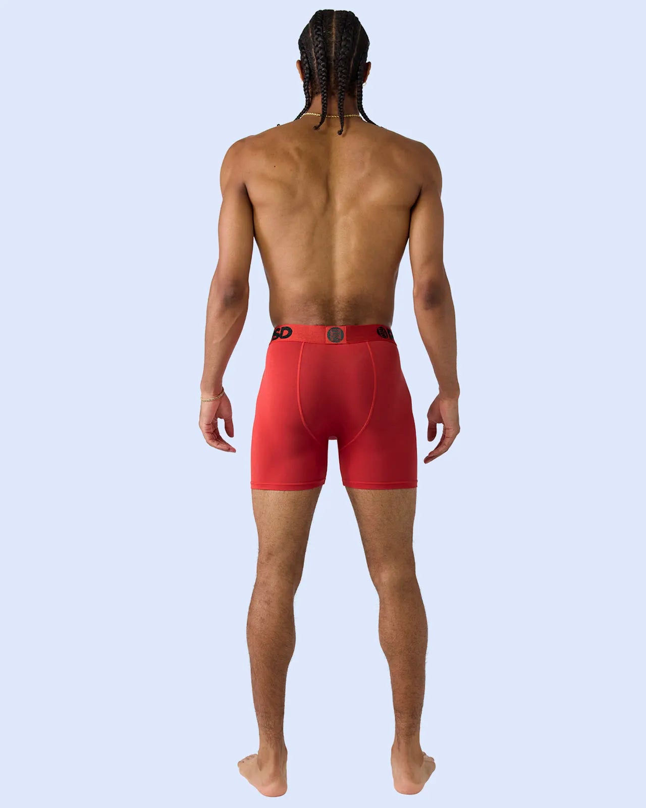 Luxe Modal - Metallic Red