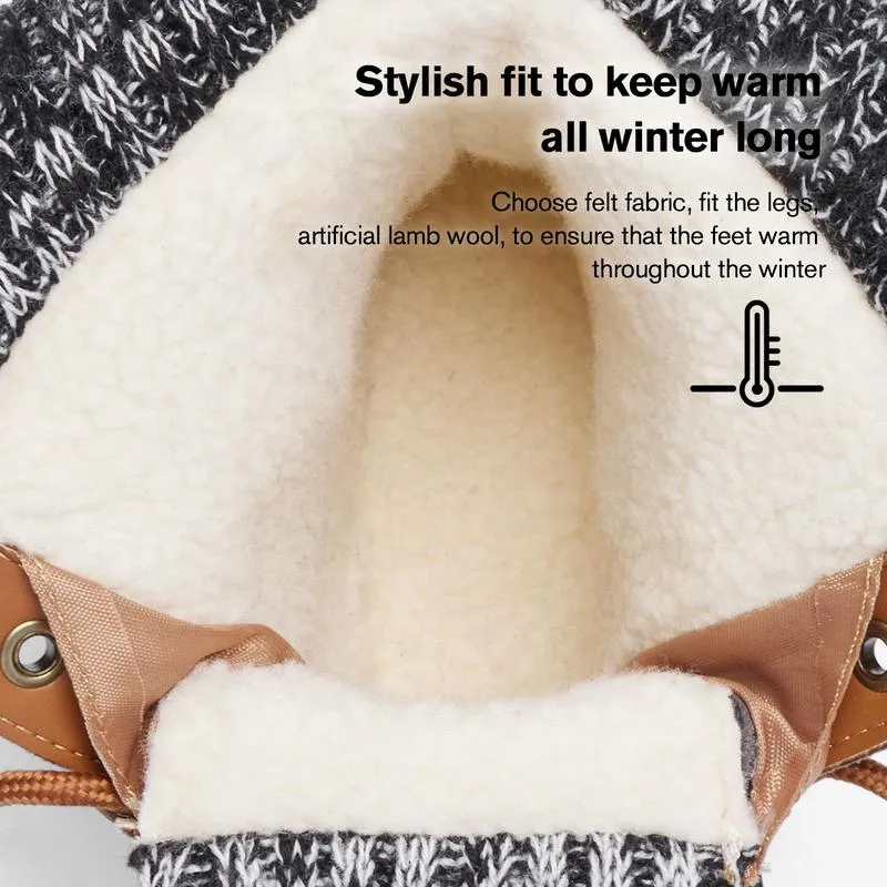 Women'S Winter Anti-Slip Fashion Warm Snow Boots
