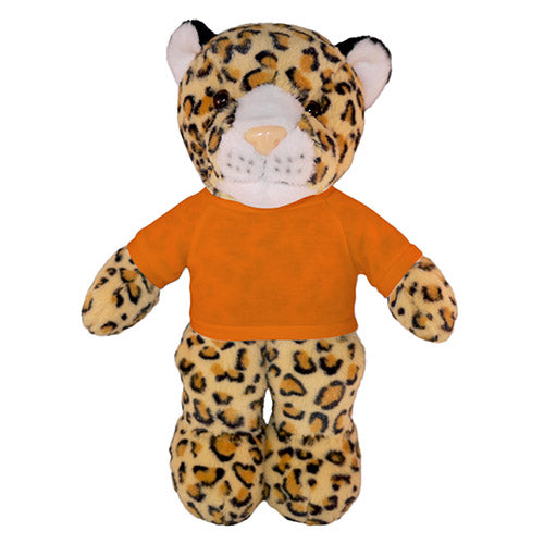 Soft Plush Leopard with Tee 8inch