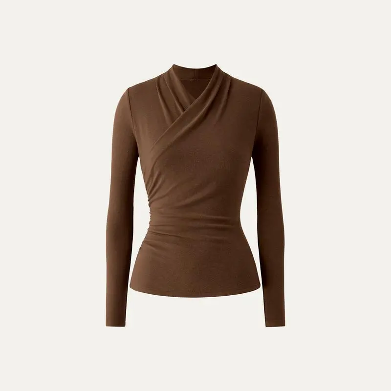 Long Sleeve Top Casual Korean Minimalist