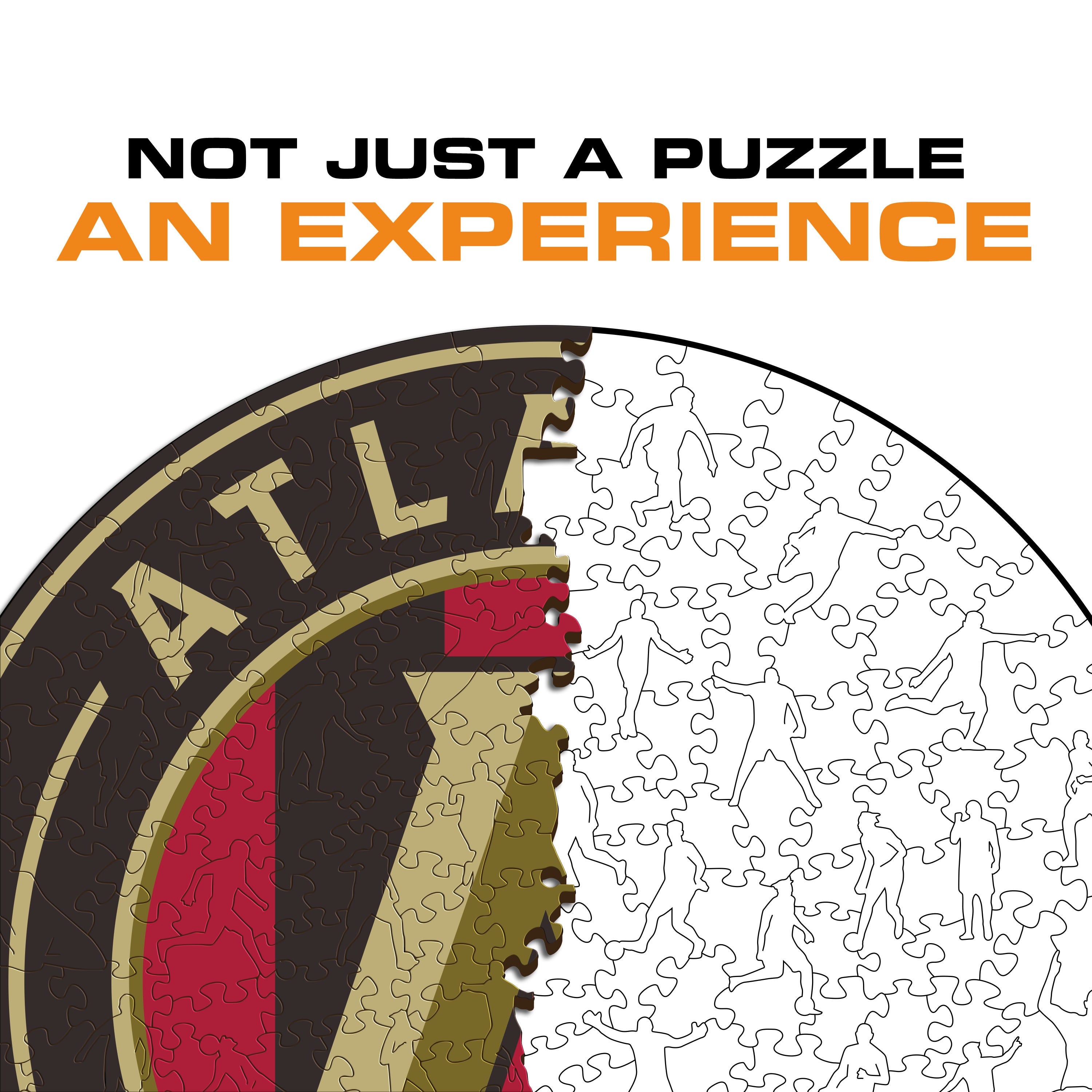 Atlanta United® Logo - Wooden Puzzle
