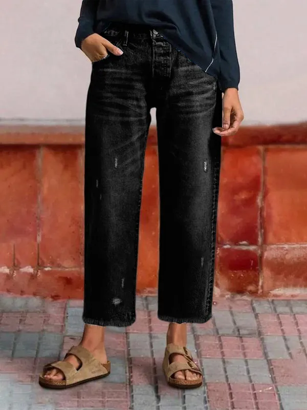 Women's Loose-Fit Denim Jeans