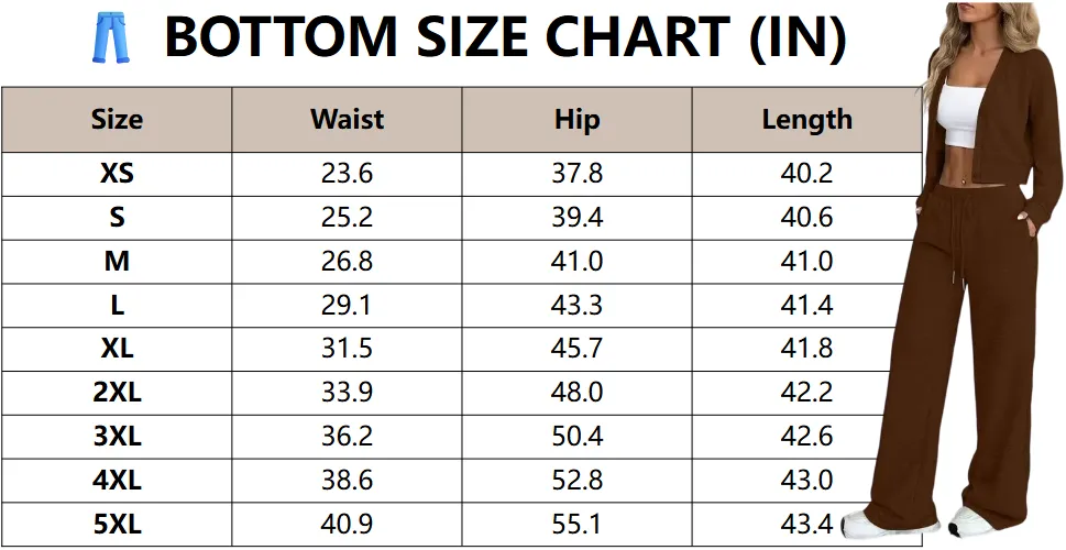 Women's Long Sleeve Jacket & Pants Set