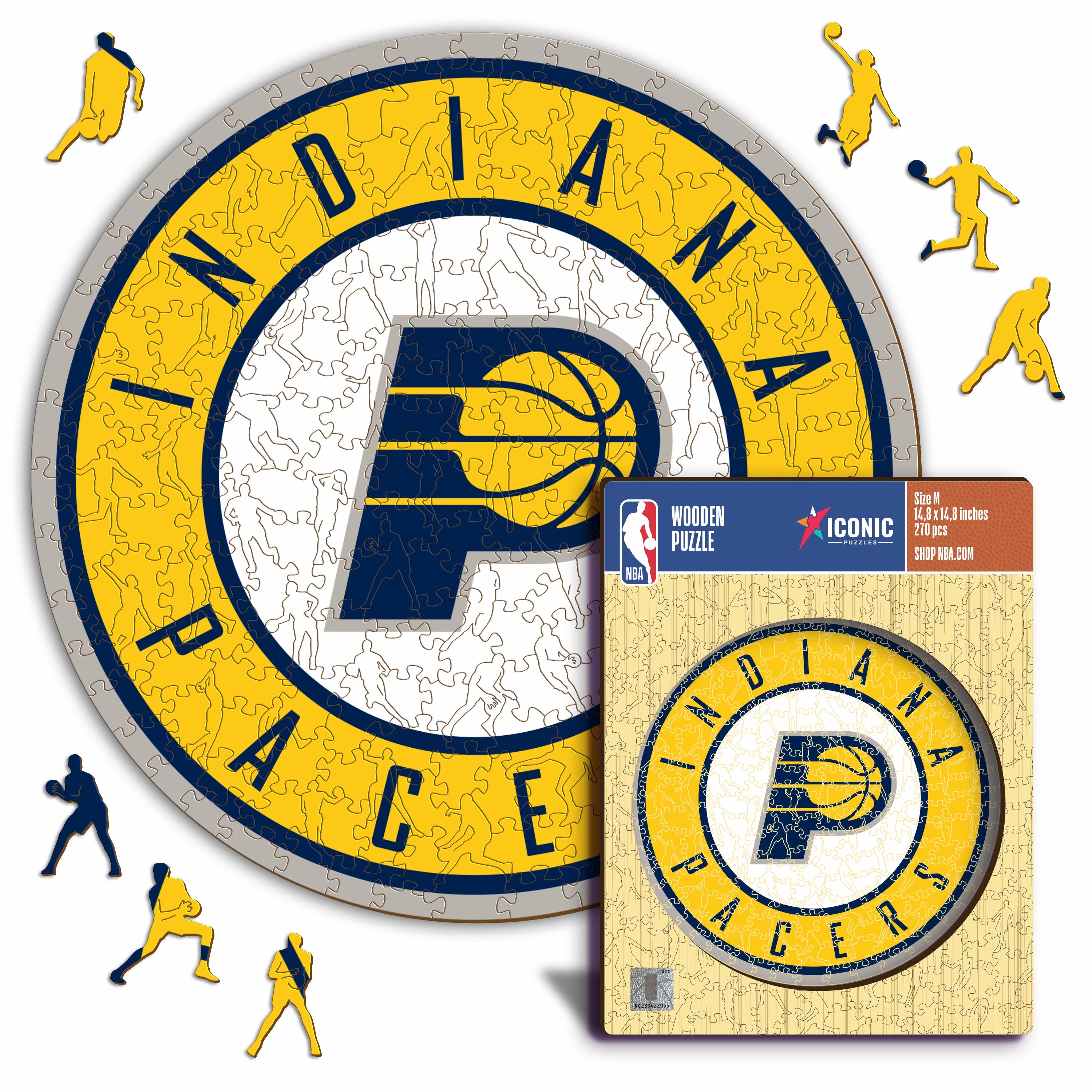 Indiana Pacers™ - Wooden Puzzle