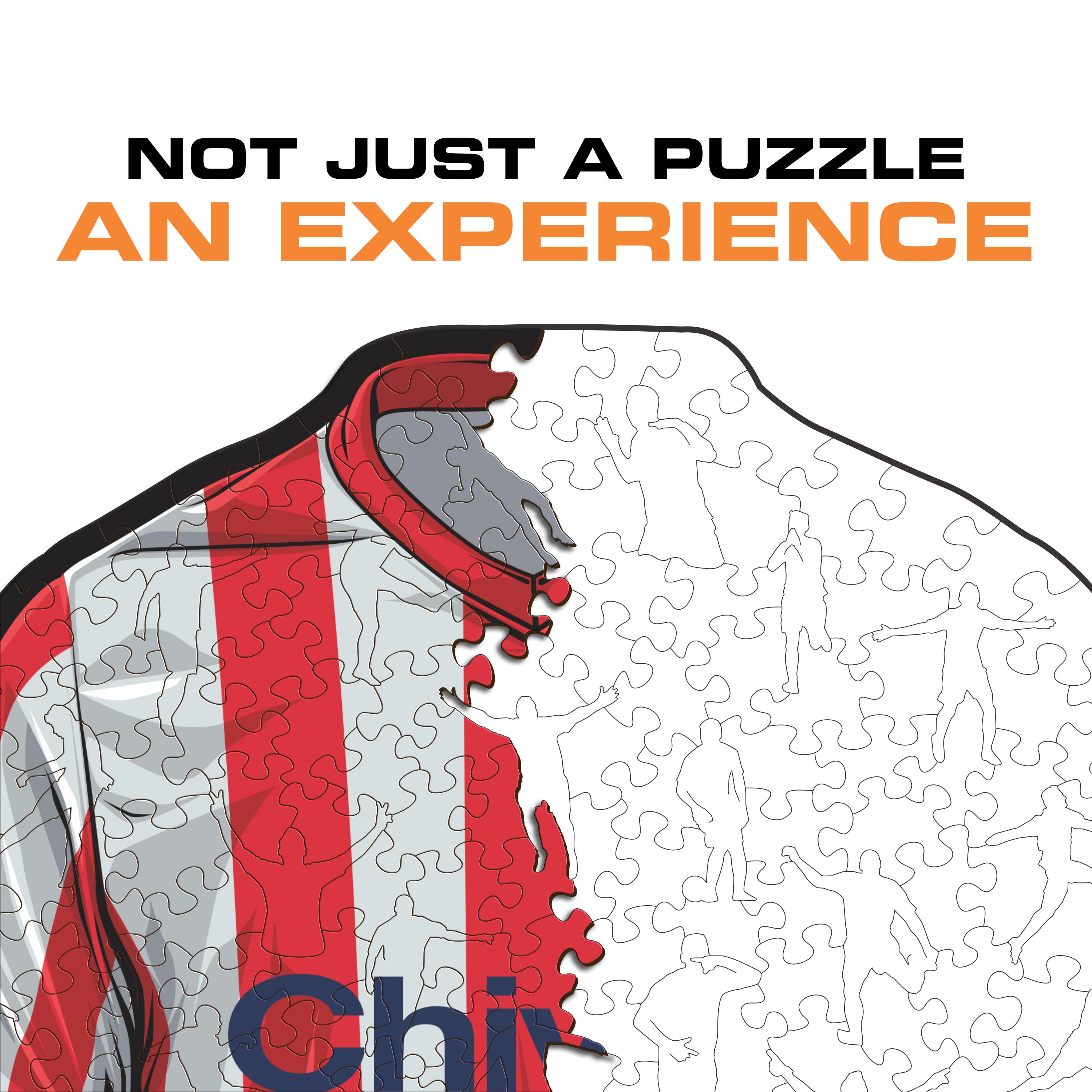 Chivas Guadalajara® Jersey - Wooden Puzzle