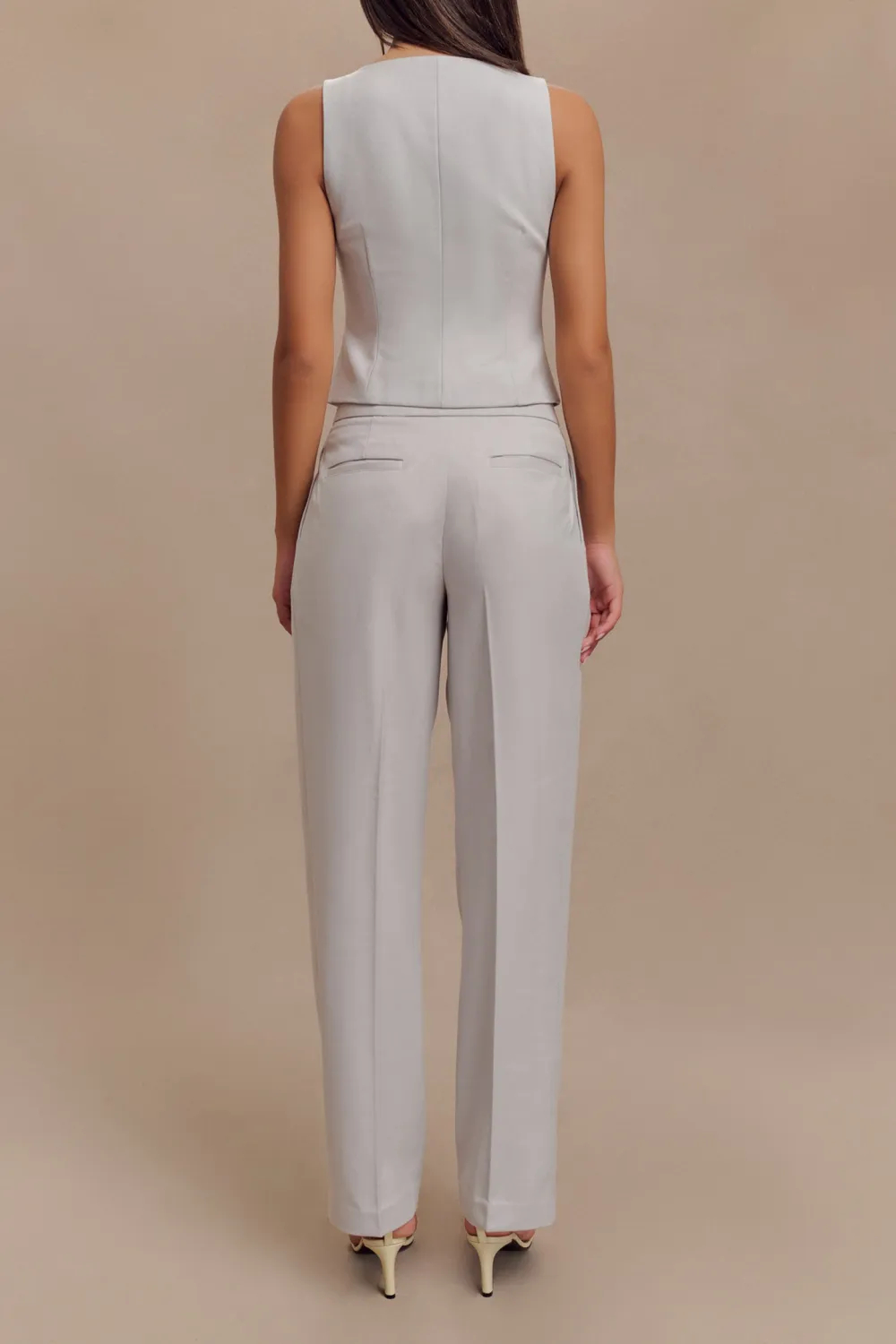 Pleated High Waisted Pants