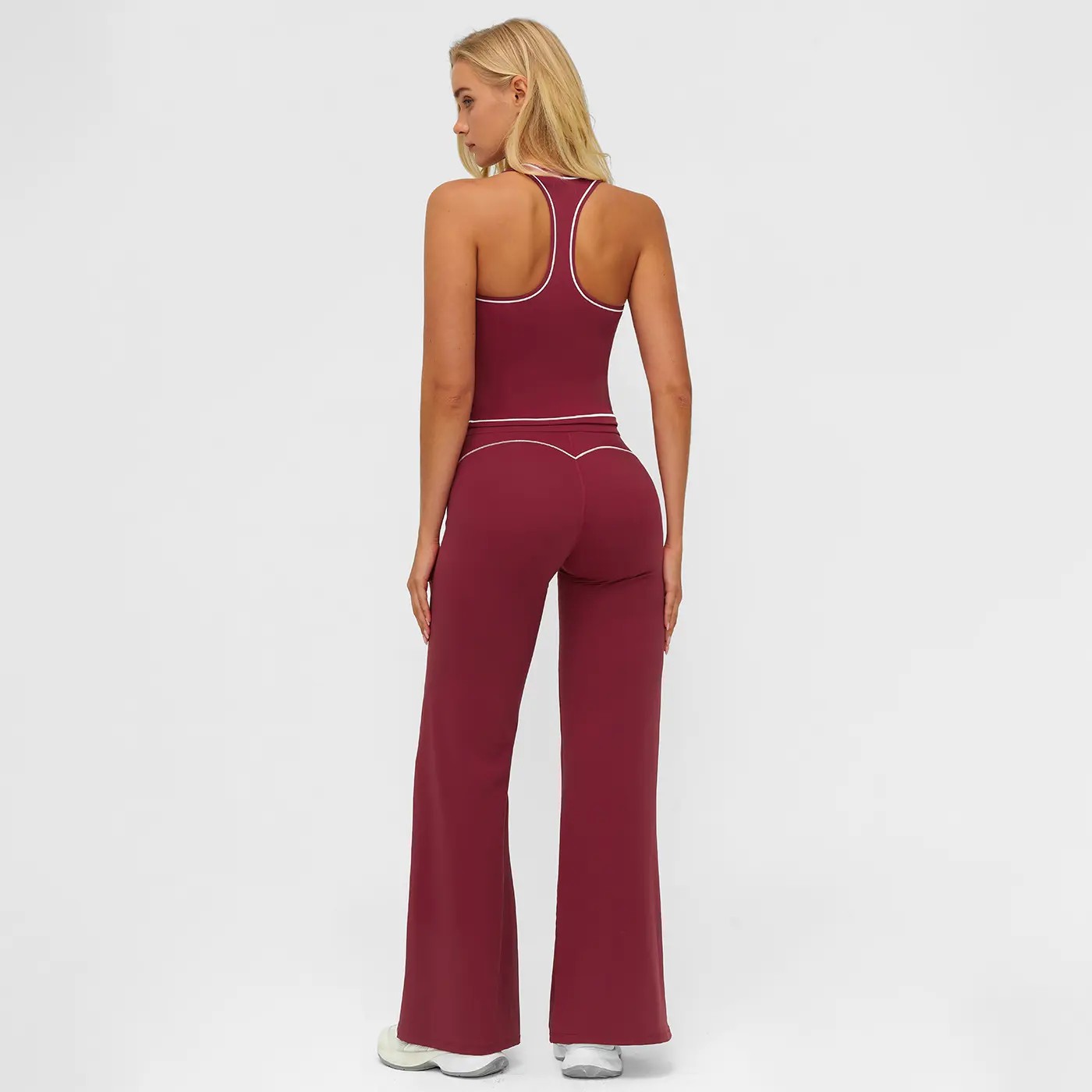 Women's Sporty Casual Tracksuit Set (2-Piece Athletic Jogger & Top)