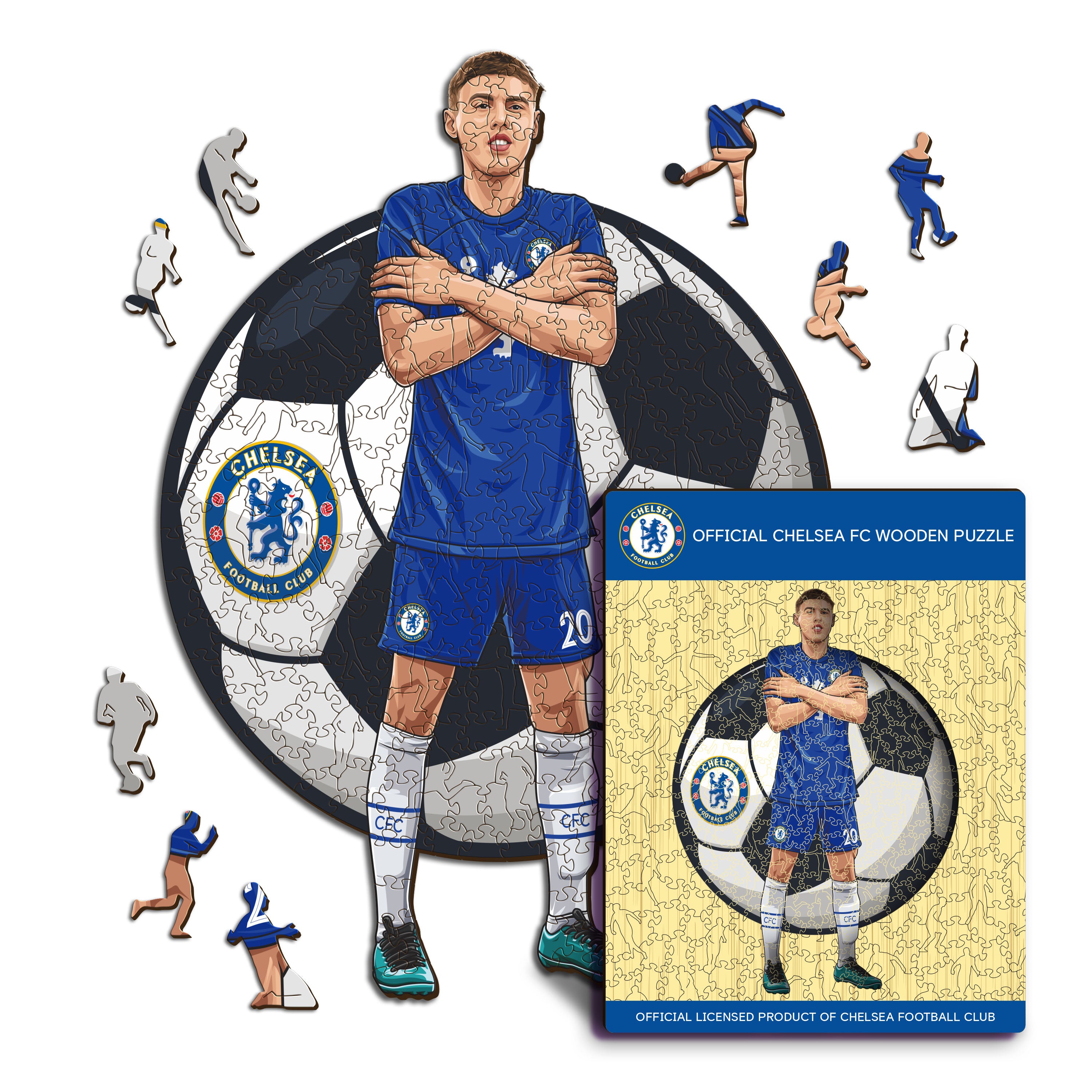 Cole Palmer - Wooden Puzzle