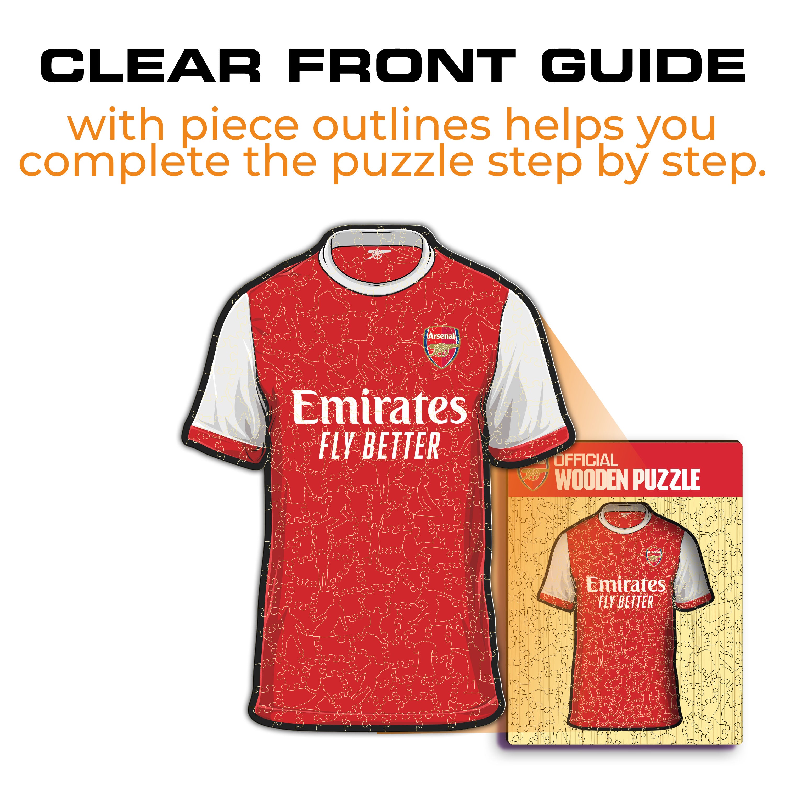 Arsenal FC® Jersey - Wooden Puzzle
