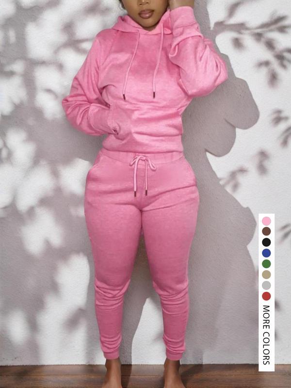 Women's Hoodie and Jogger Pants Set (2 PCS)