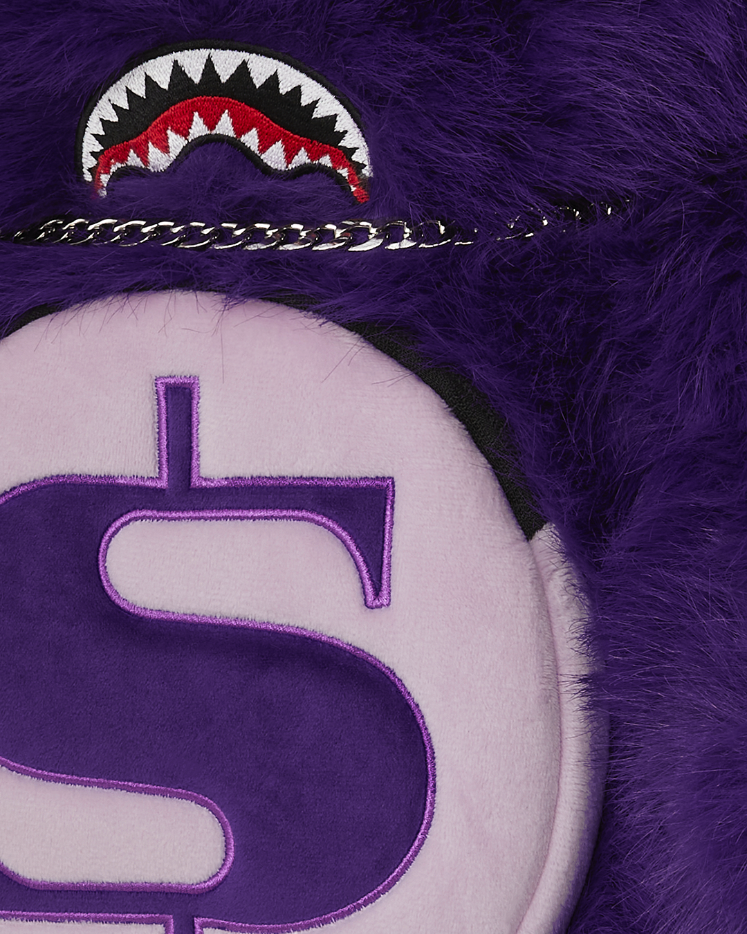 FURZILLA SHARK (PURP) MONEYBEAR BACKPACK