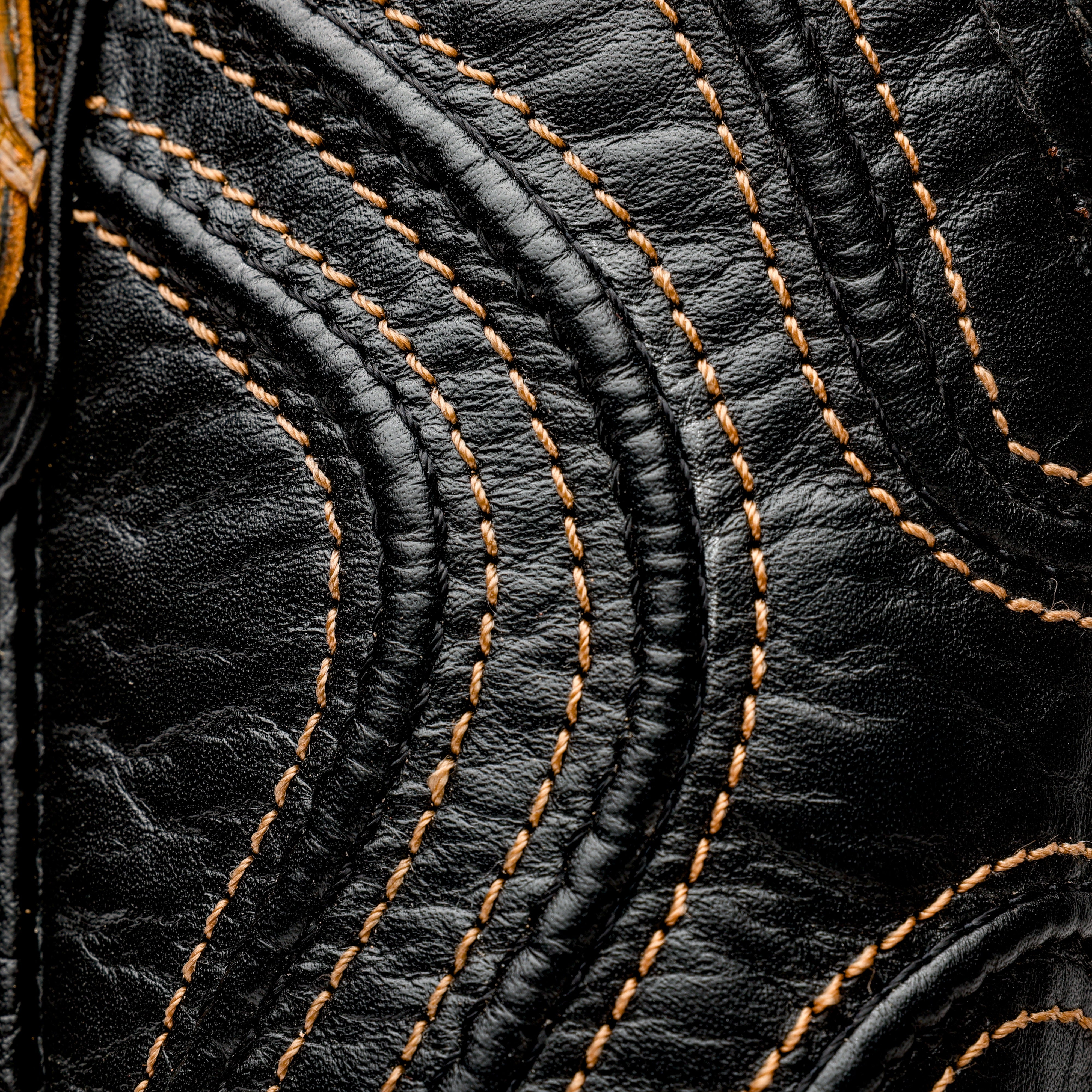 Light Rustic Brown Python Leather Boots - Square Toe