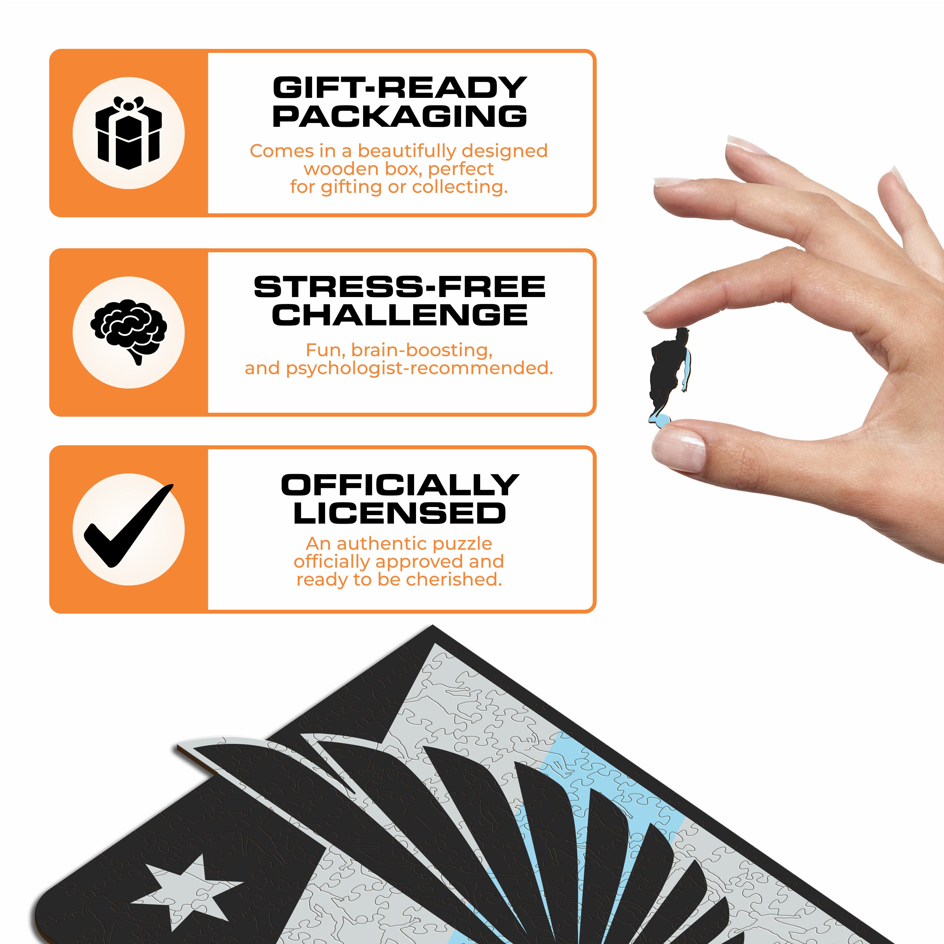 Minnesota United® Logo - Wooden Puzzle