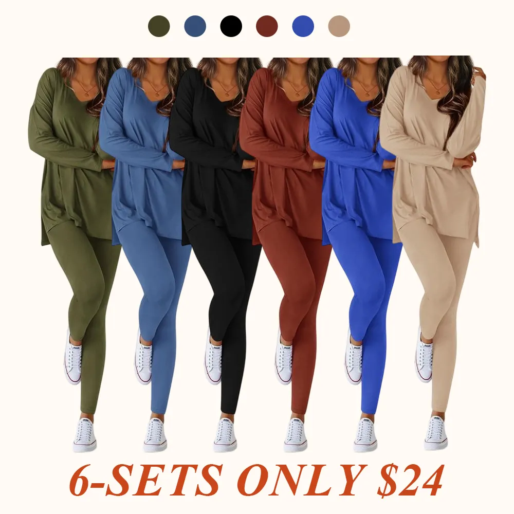 Two-Piece Sets For Women Fall Fashion 2025 Casual Lounge Matching Set