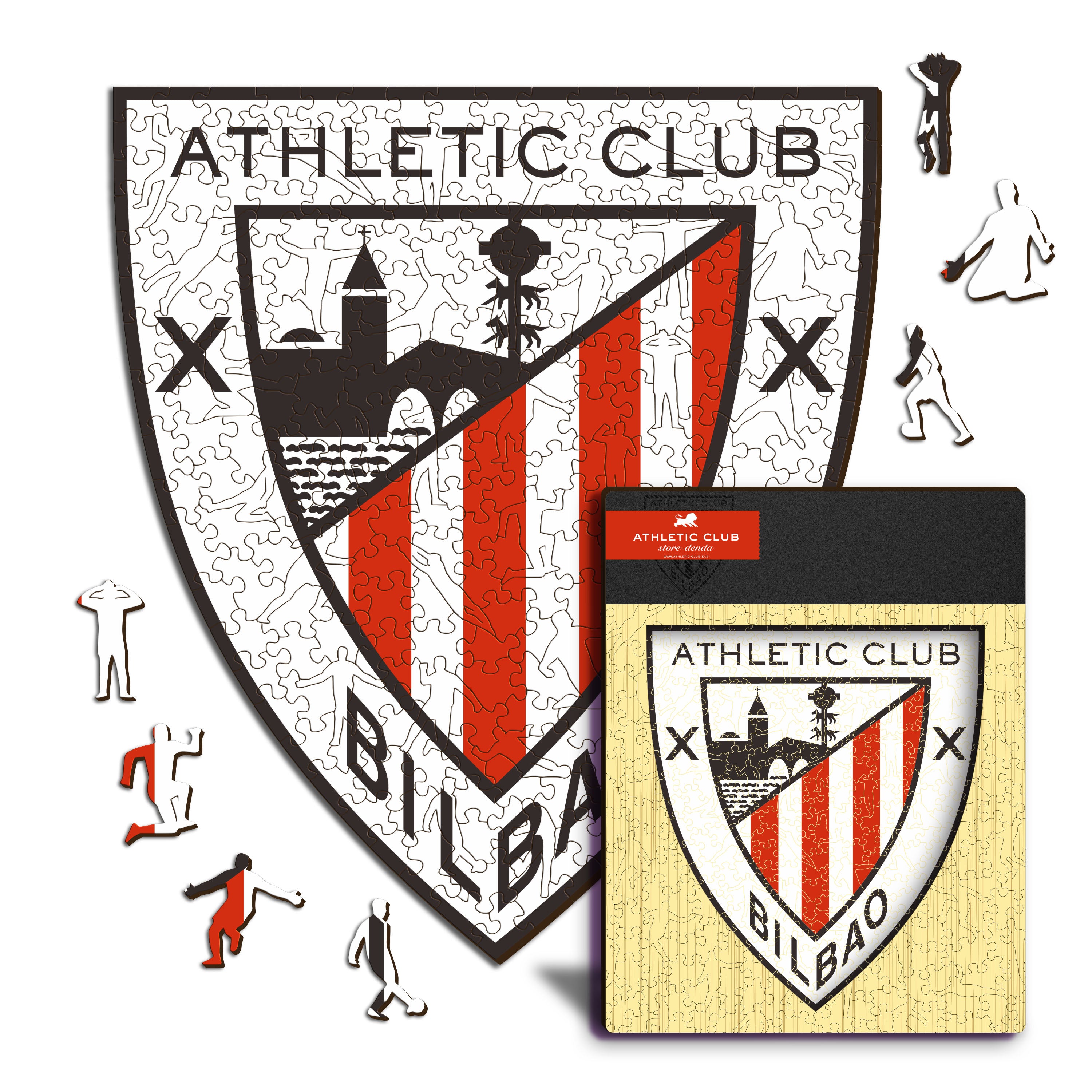 Athletic Club® Logo - Wooden Puzzle