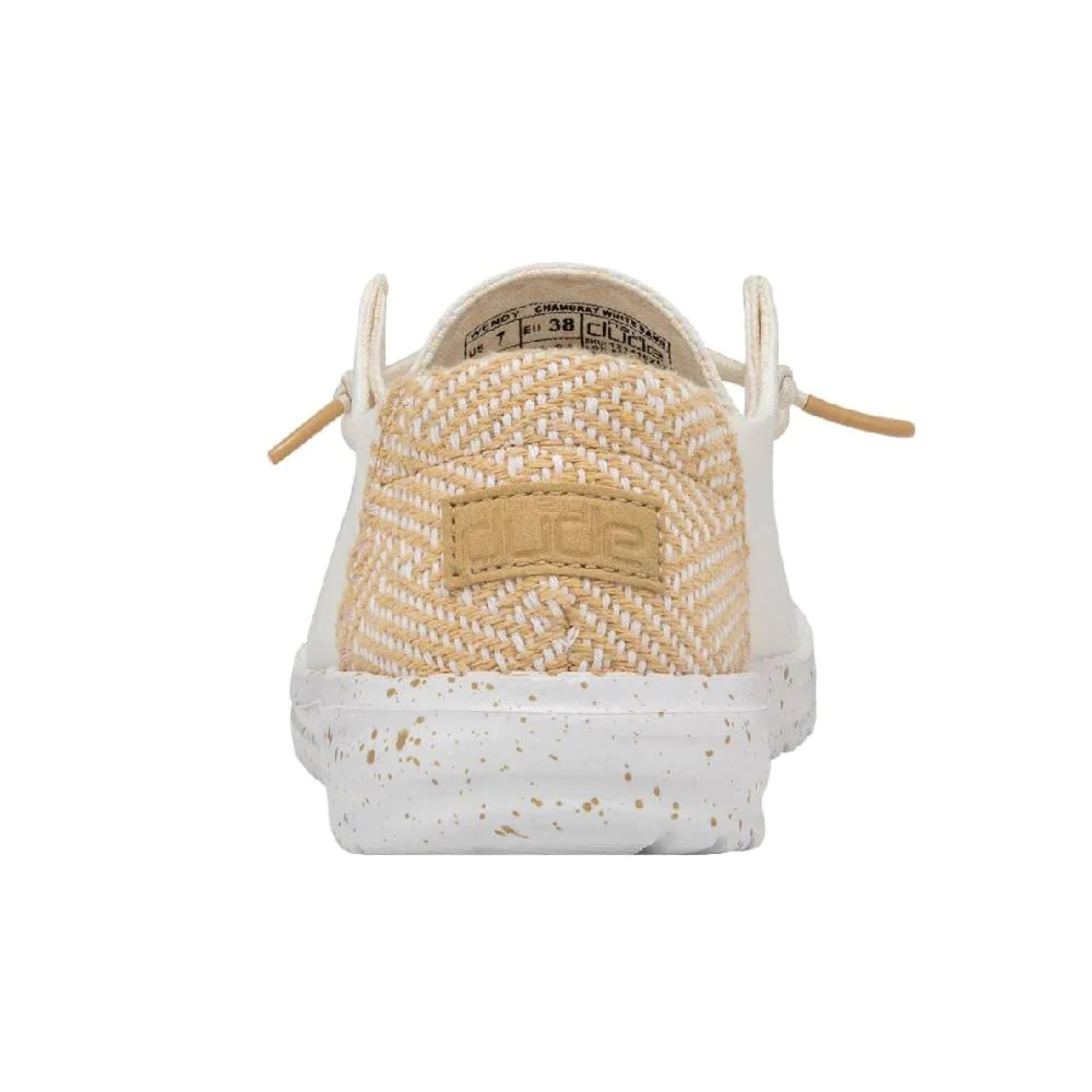 DUDE WOMENS WENDY CHAMBRAY WHITE SAND - 121410257