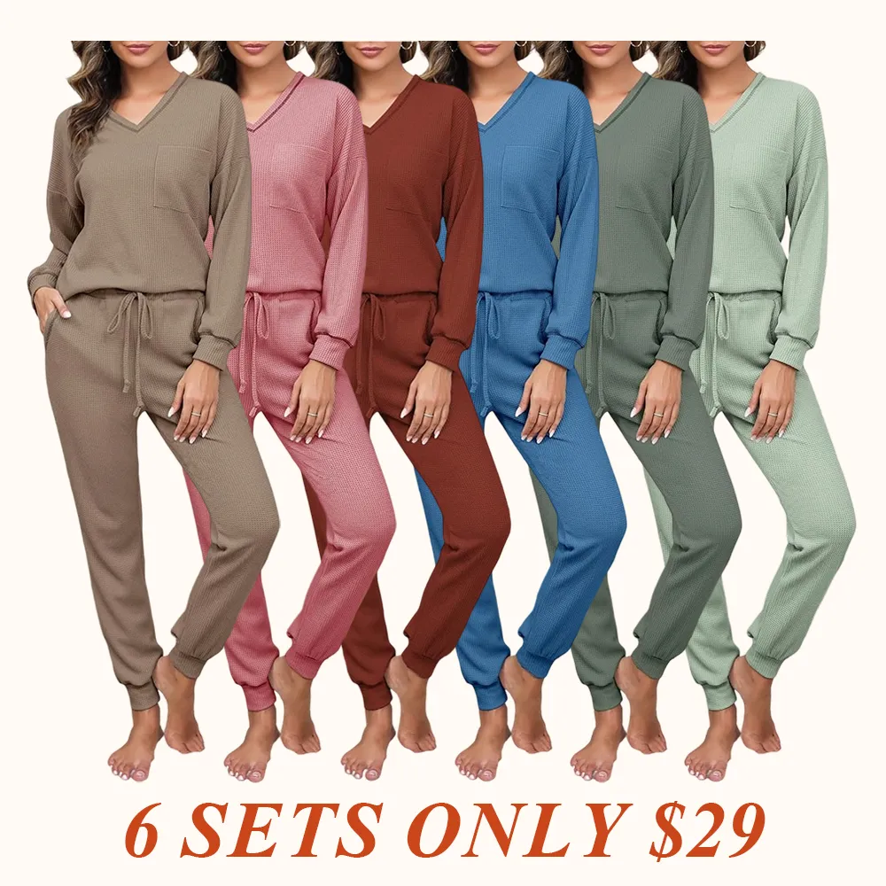 Womens Two Piece Outfits Lounge Sets