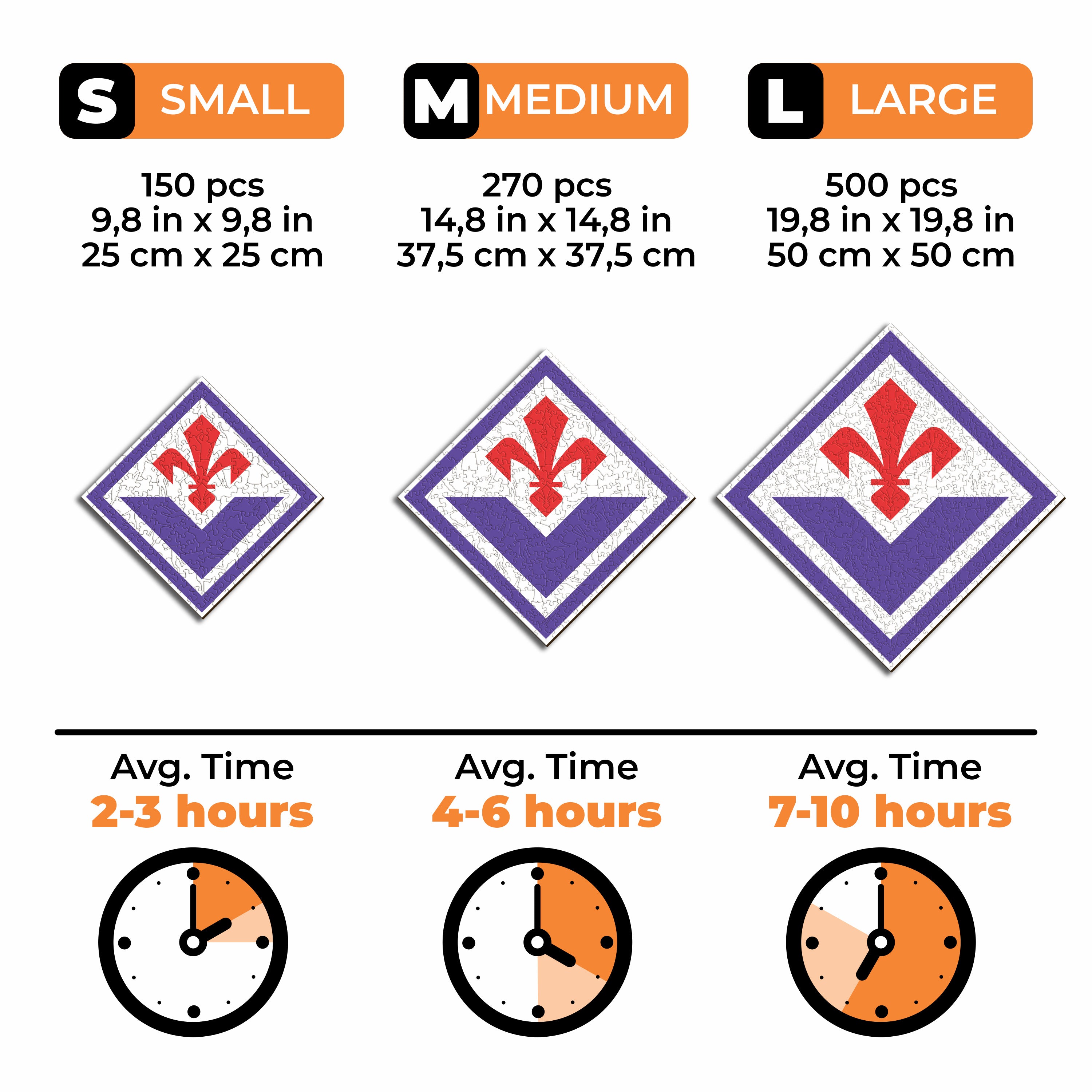ACF Fiorentina® Logo - Wooden Puzzle