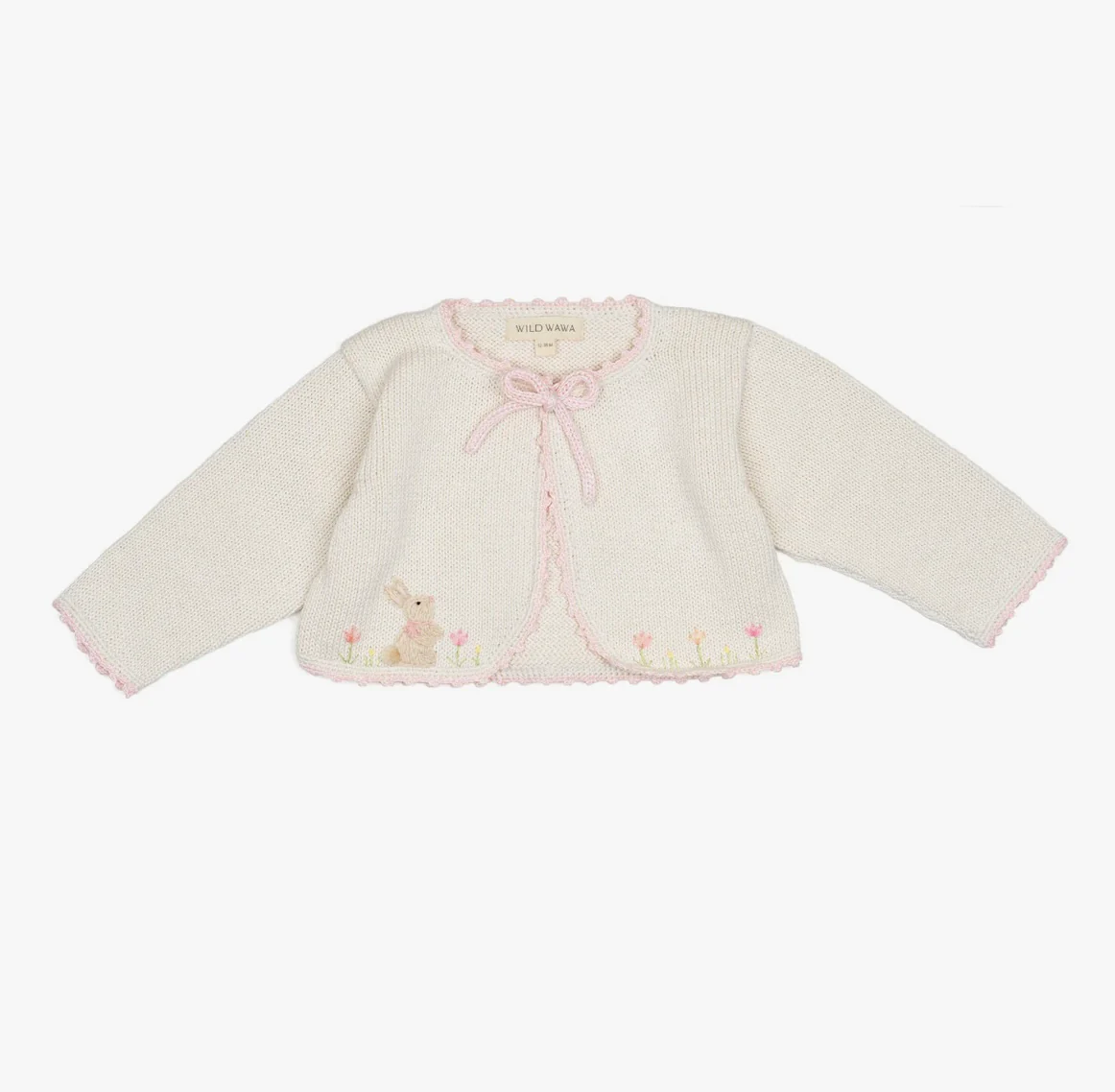 Embroidered Bolero - Pink/Pearl