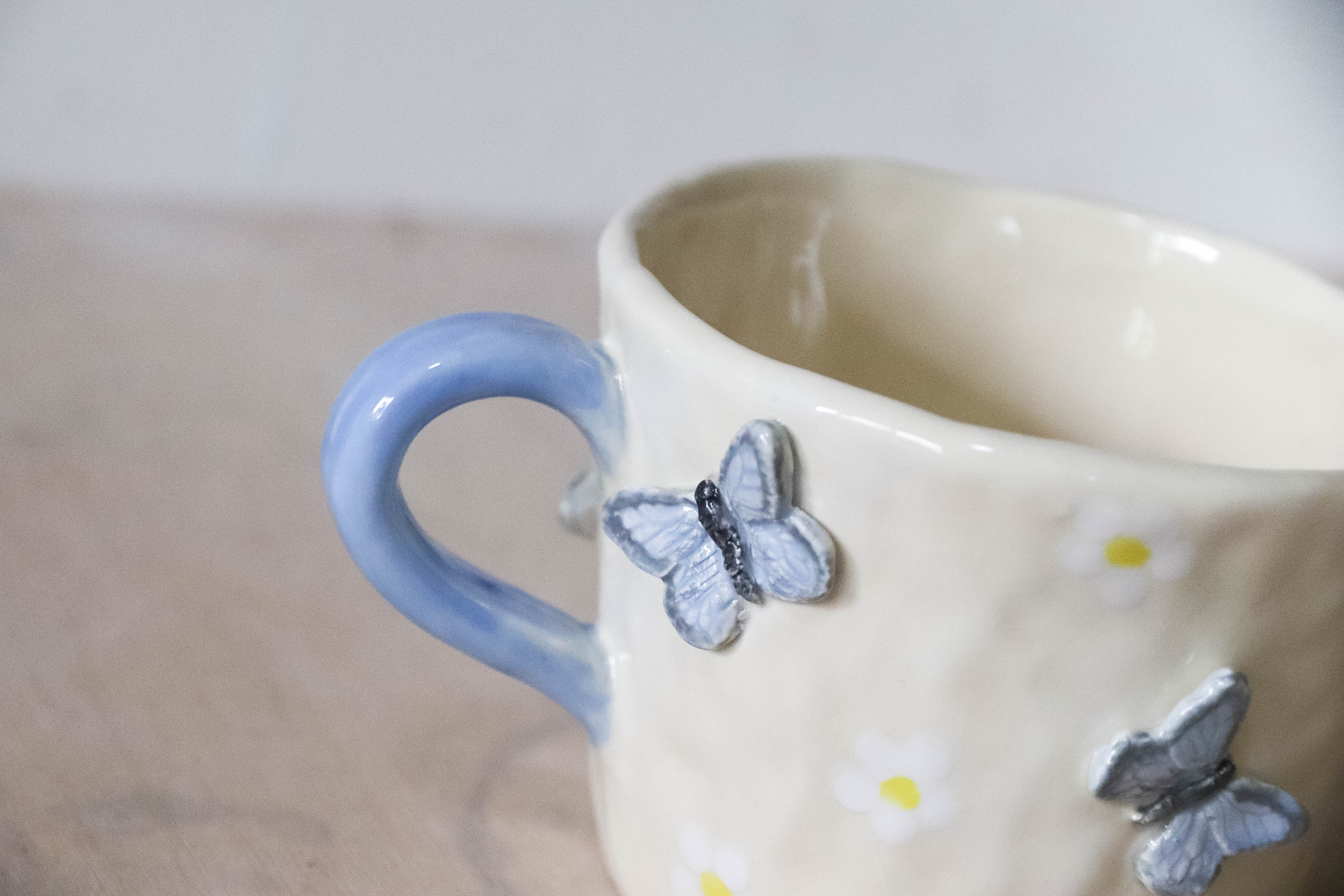Blue Butterfly Mug