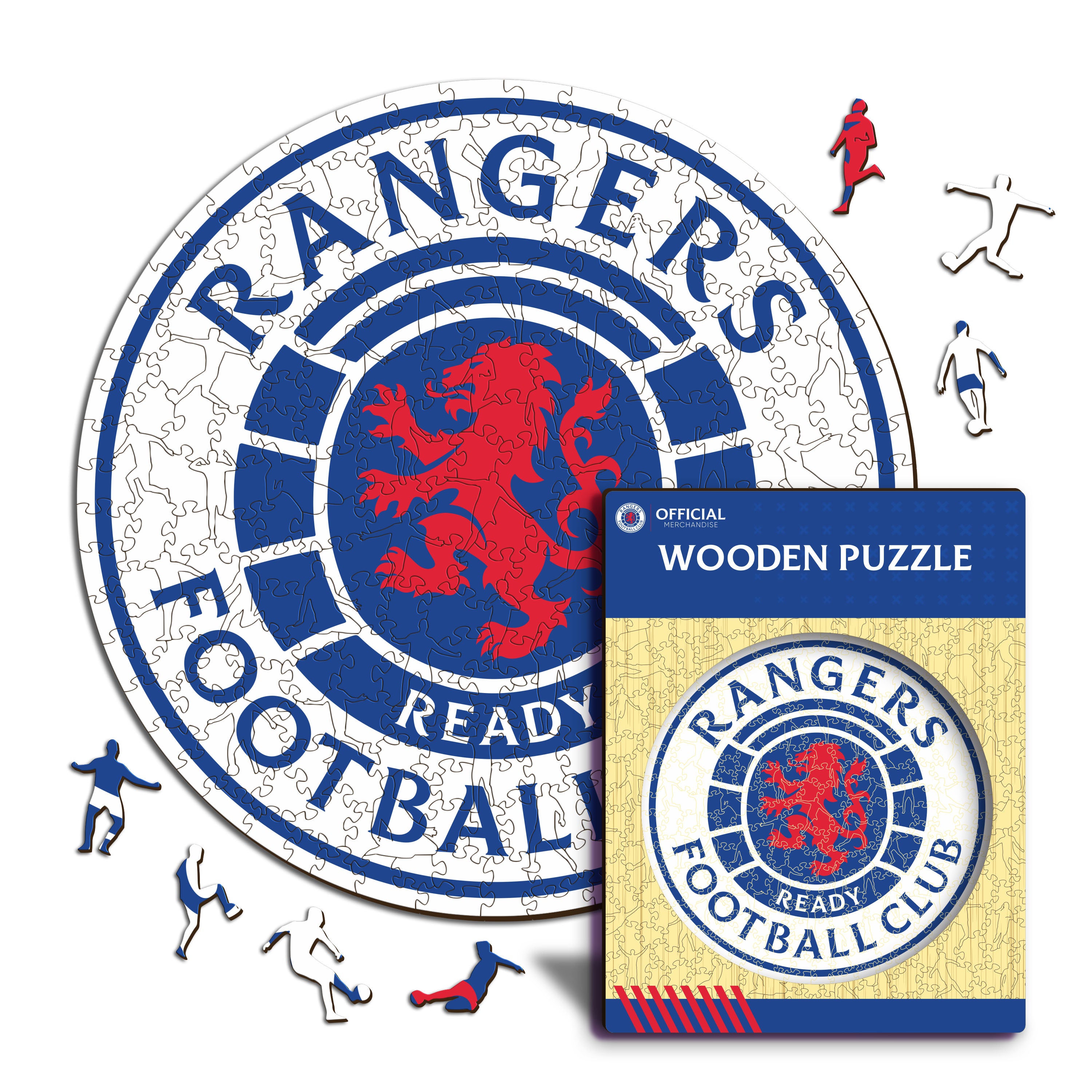 Glasgow Rangers FC® Logo - Wooden Puzzle