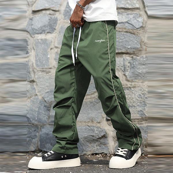 Men's Striped Athleisure Pants
